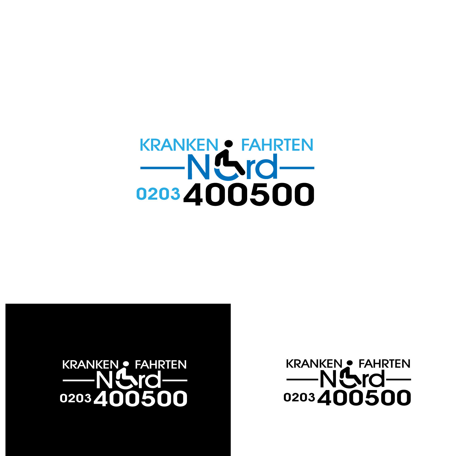 Logo Design by Art_lv for Krankenfahrten Nord GmbH | Design #33451213