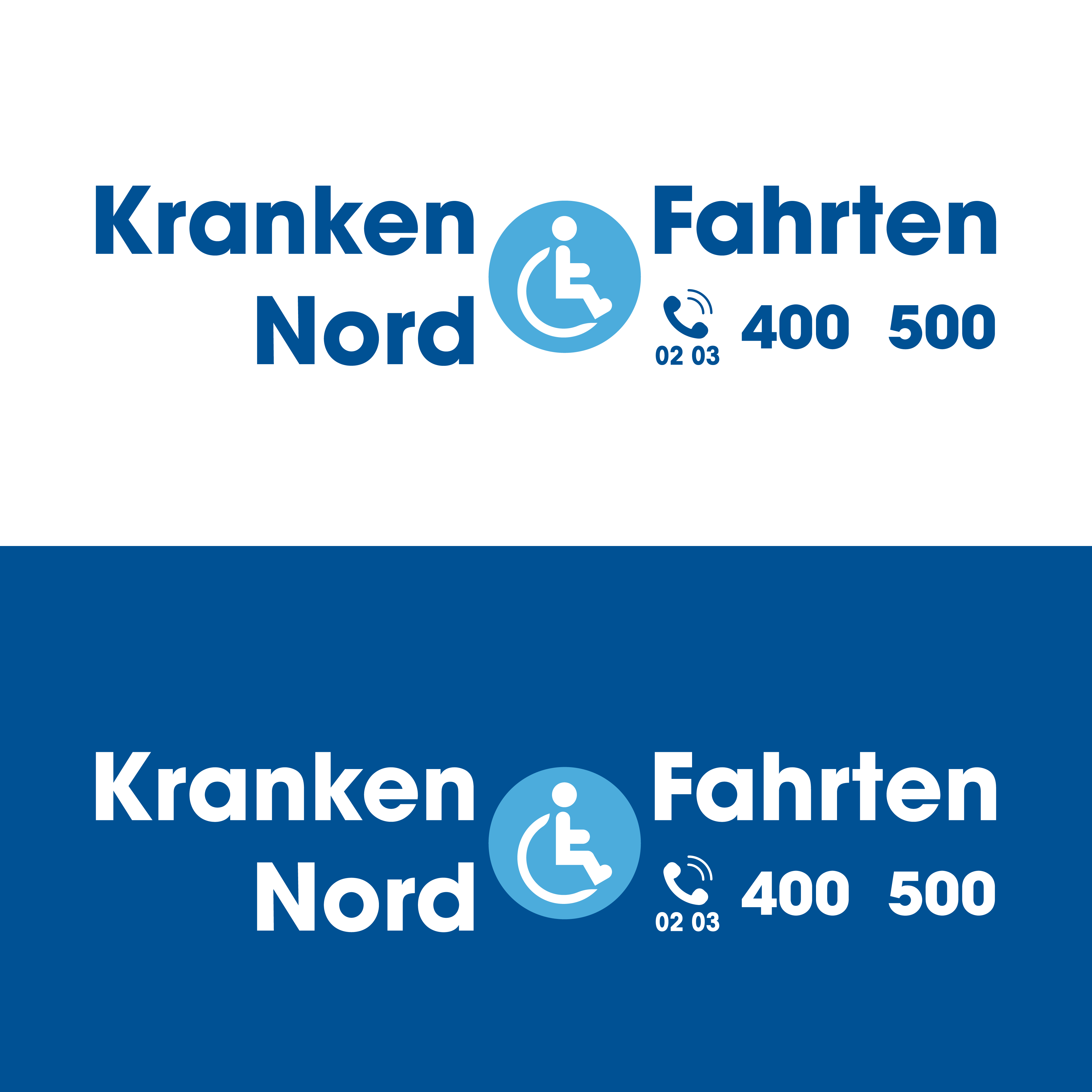 Logo Design by WailNoon for Krankenfahrten Nord GmbH | Design #33431061