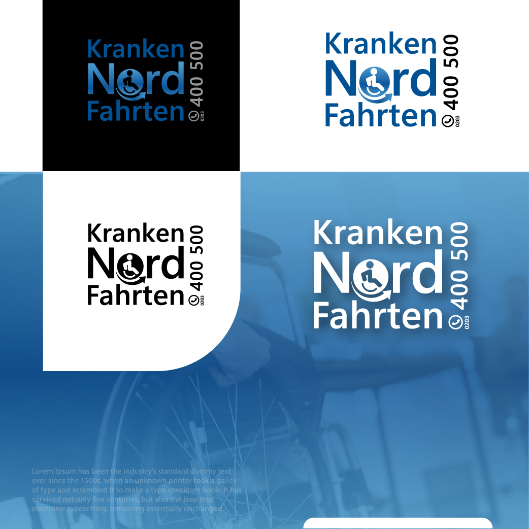 Logo Design by victipedia for Krankenfahrten Nord GmbH | Design #33428680
