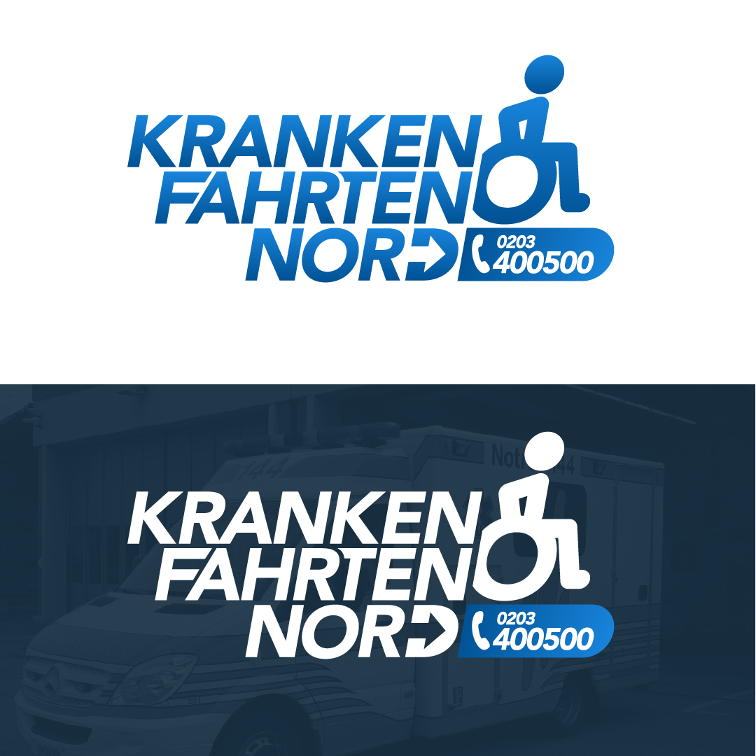 Logo Design by ebuxz for Krankenfahrten Nord GmbH | Design #33462129
