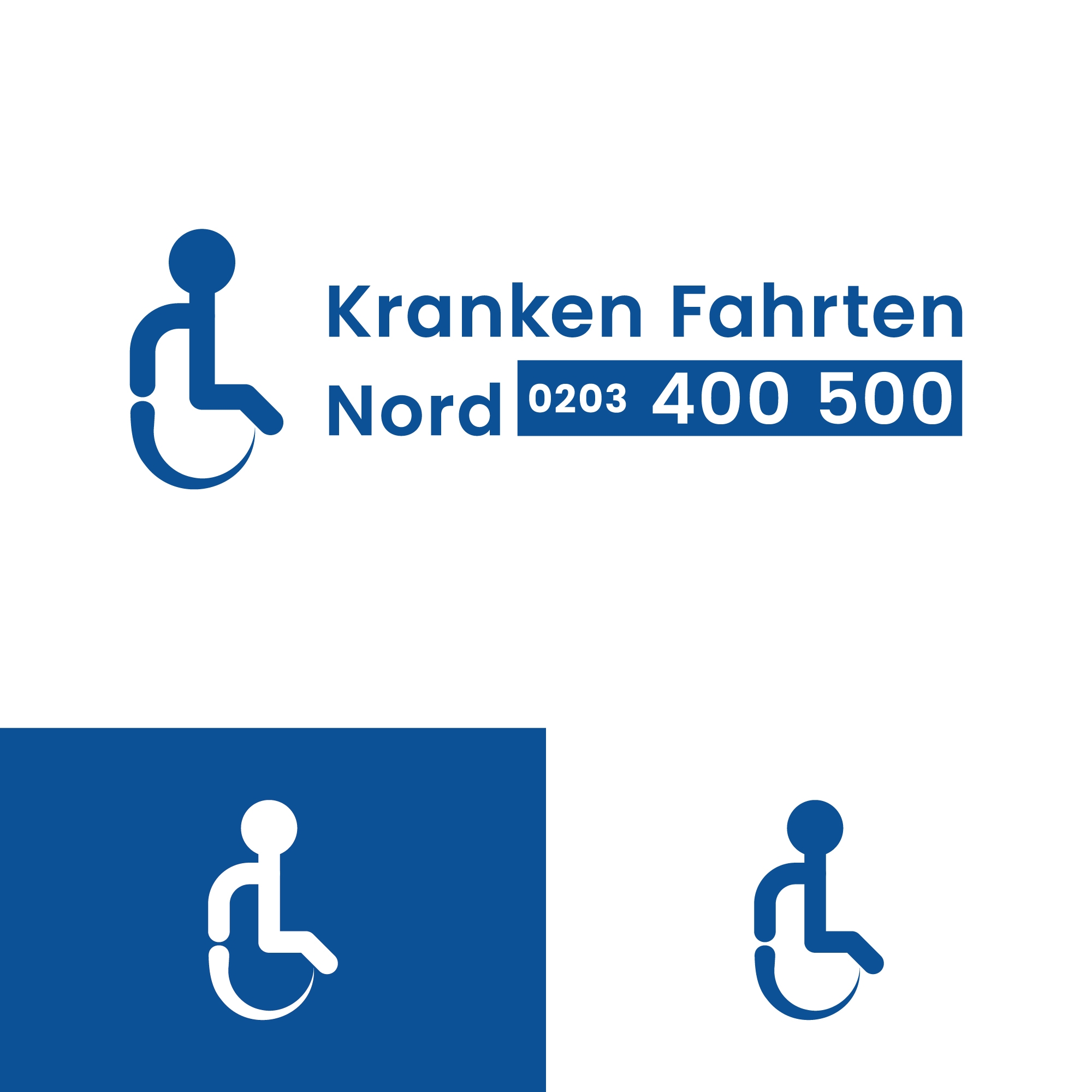 Logo Design by Rosiana Design for Krankenfahrten Nord GmbH | Design #33452468