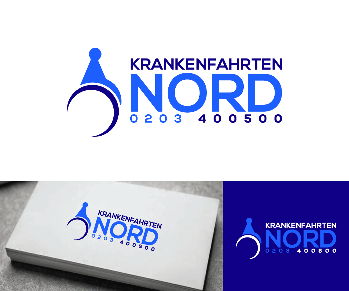 Logo Design by Ansh Design for Krankenfahrten Nord GmbH | Design #33425363