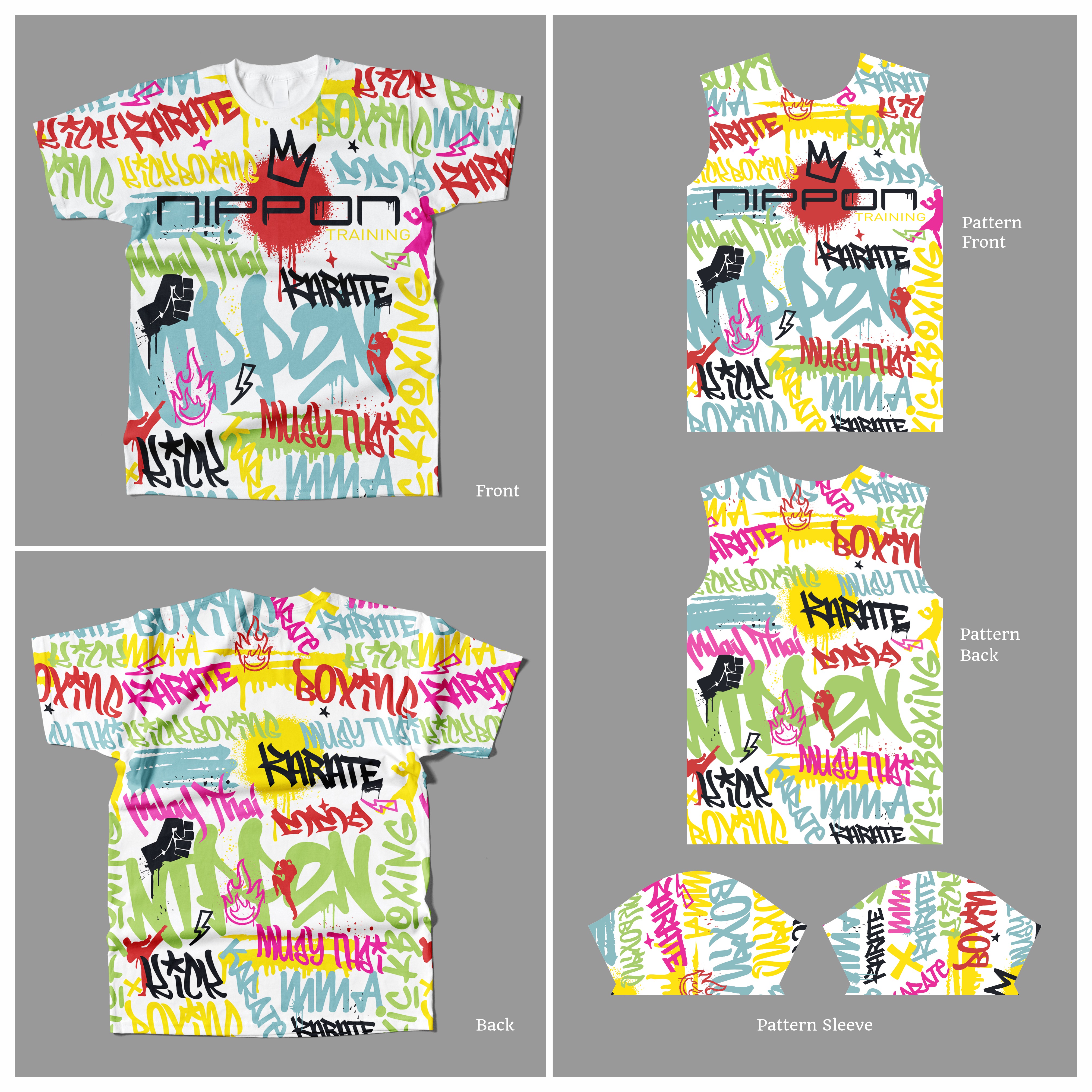 Diseño de Camiseta por dcoffeeaddict para Nippon Training | Diseño #33443293