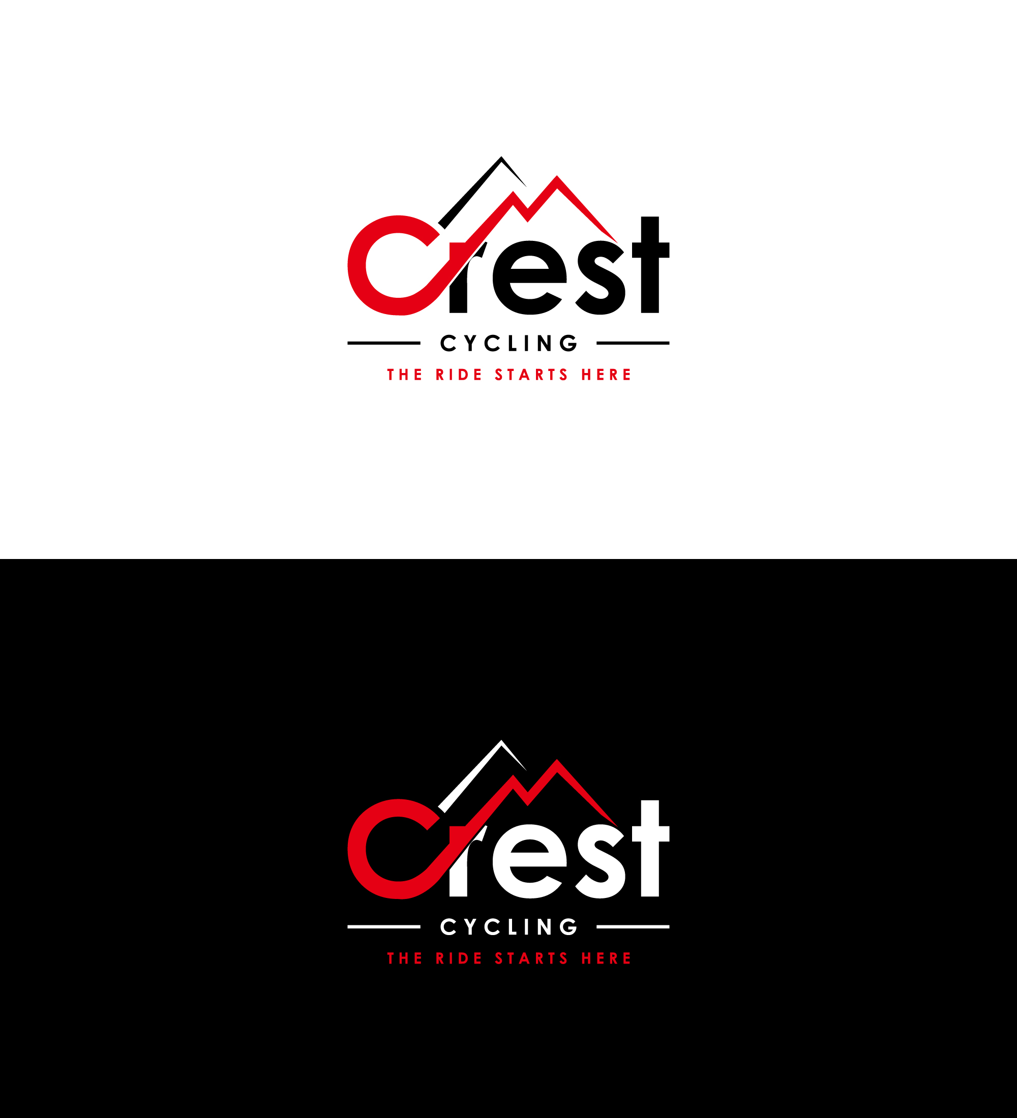 Logo Design by RS_Design for Crest Cycling | Design #33440251