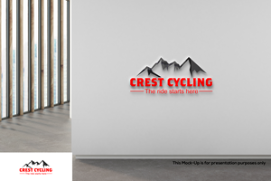 Logo Design by Razaq for Crest Cycling | Design: #33436082