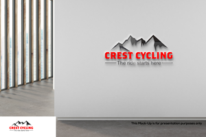Logo Design by Razaq for Crest Cycling | Design: #33436083