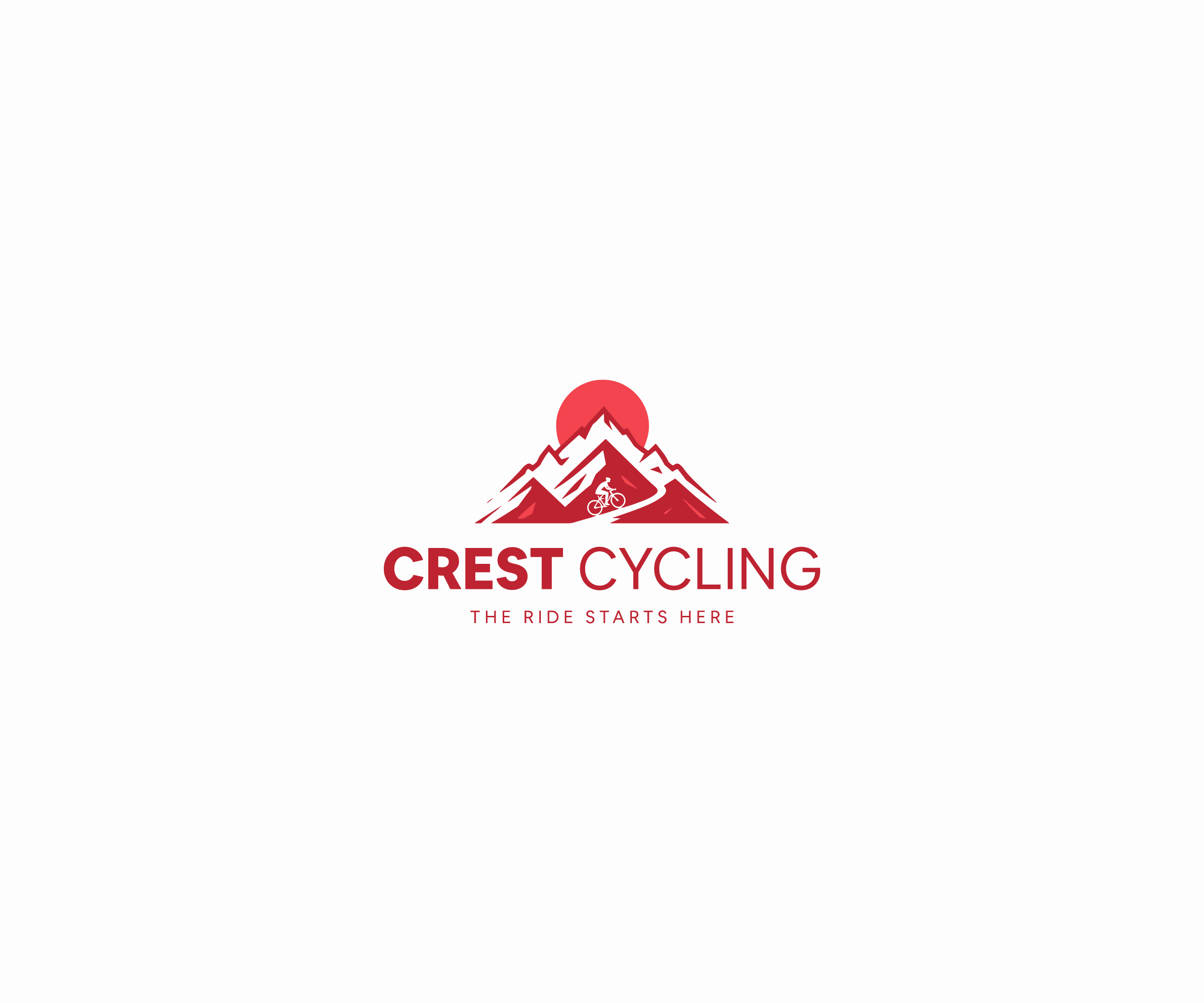 Logo Design by Gorafix_Sun for Crest Cycling | Design #33427120