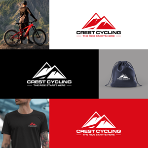 Logo Design by sabina aiko for Crest Cycling | Design: #33436279