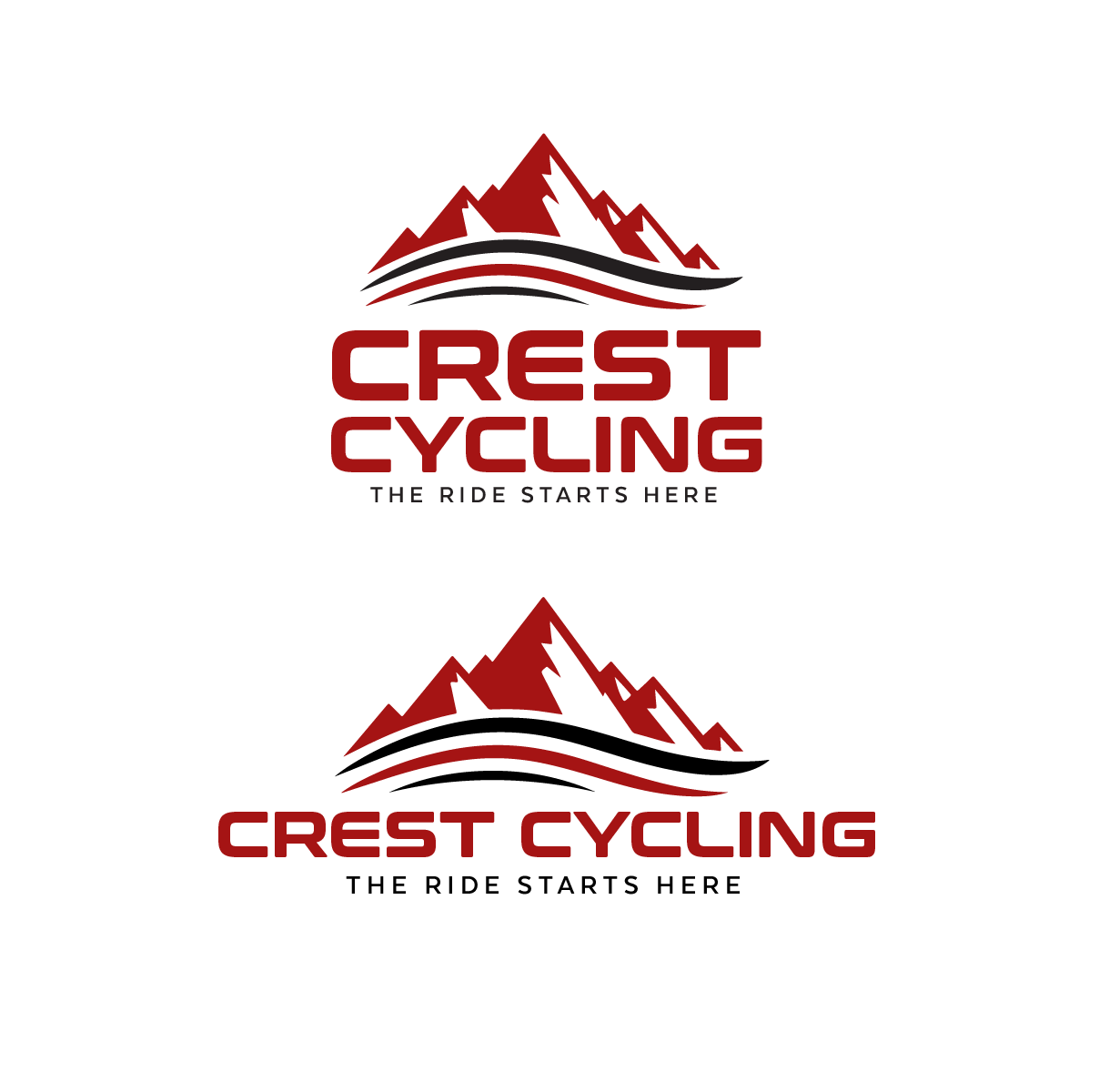 Logo Design by Elrich for Crest Cycling | Design #33422160