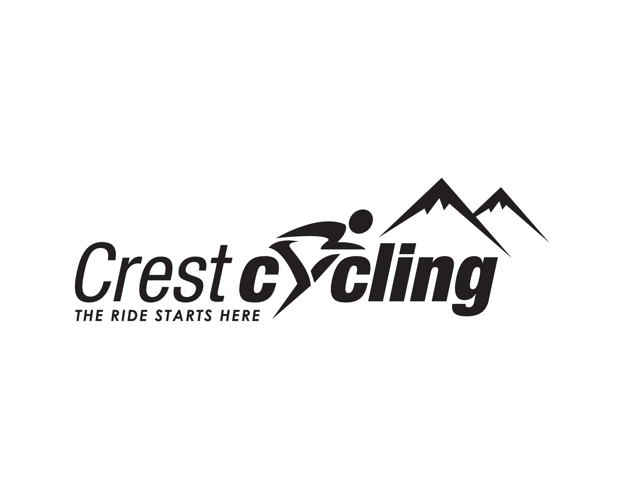 Logo Design by Zbiz for Crest Cycling | Design #33423789