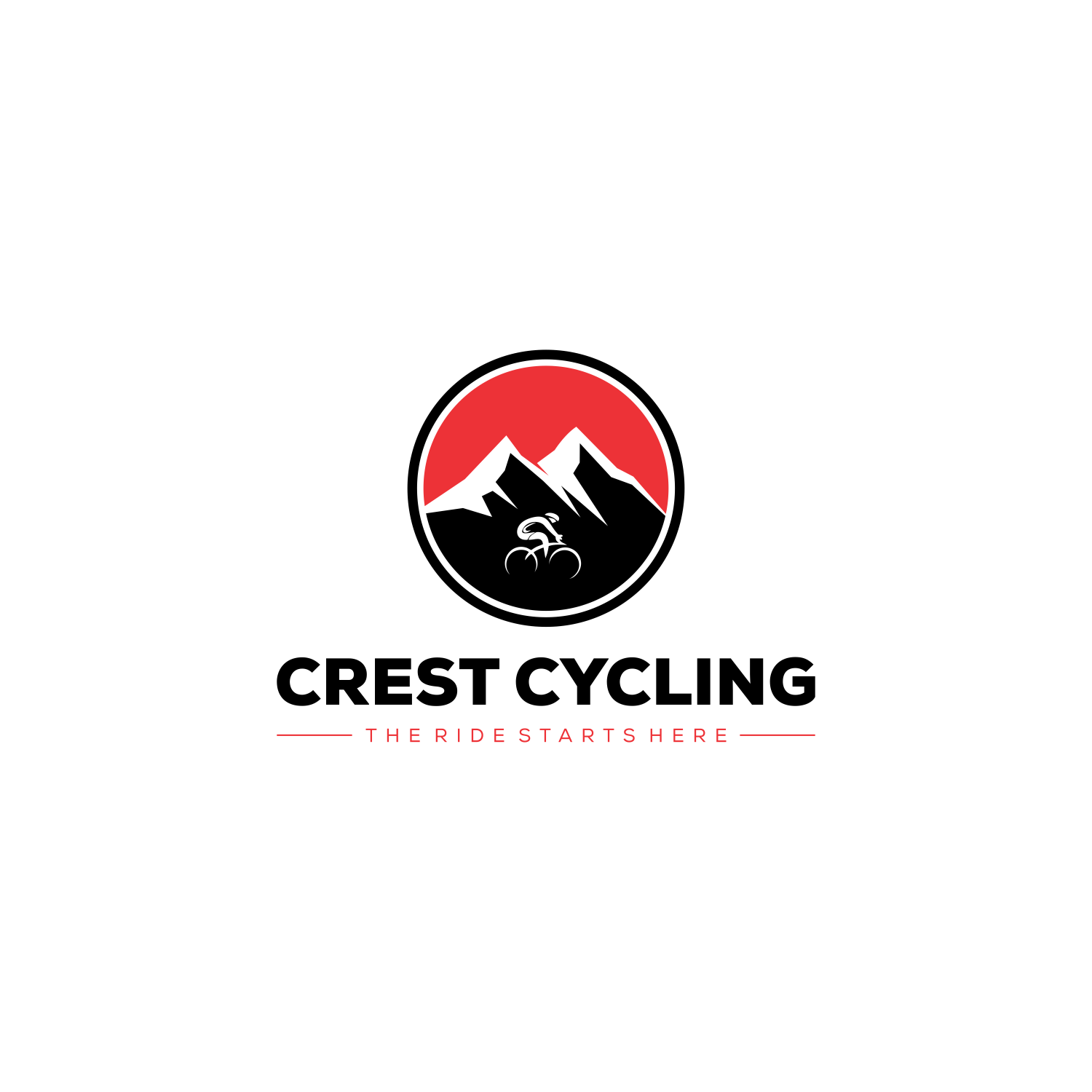 Logo Design by anak hits for Crest Cycling | Design #33427006