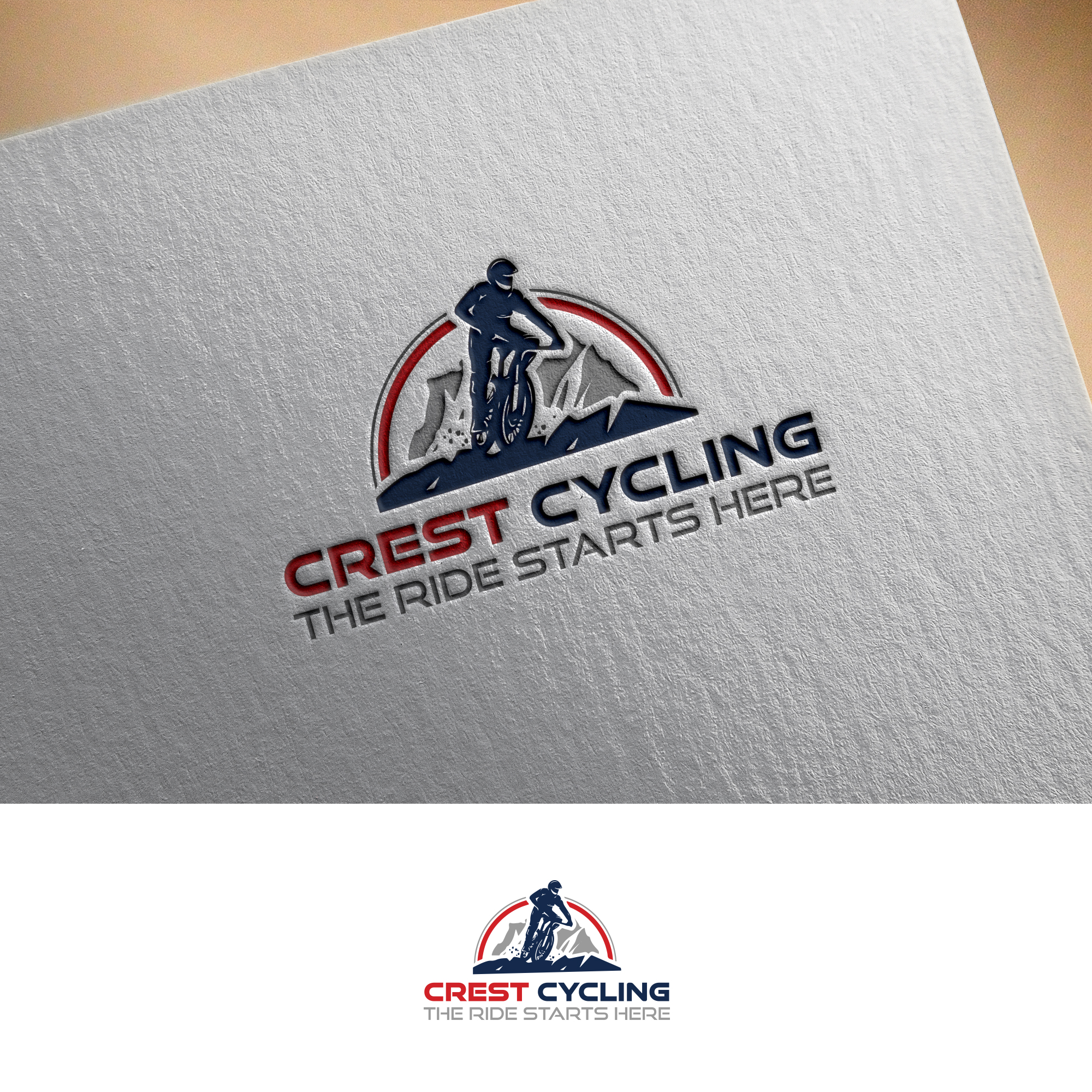 Logo Design by UTlogo for Crest Cycling | Design #33428750