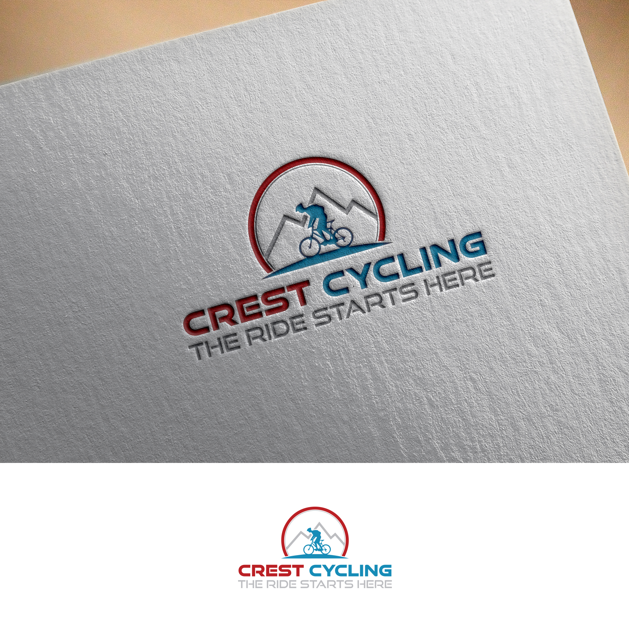 Logo Design by UTlogo for Crest Cycling | Design #33428763