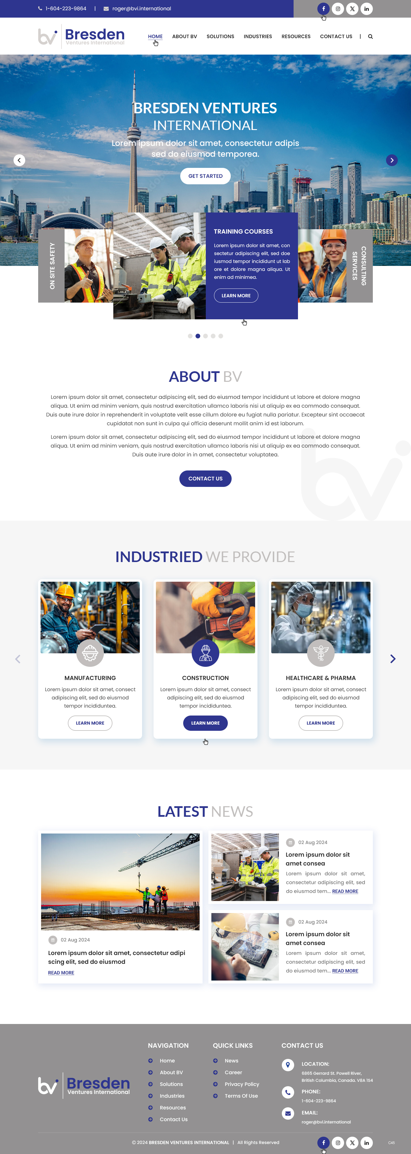 Web Design by pb for this project | Design #33433953