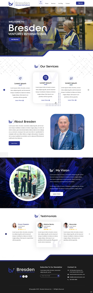 Web Design by pb for this project | Design: #33434047
