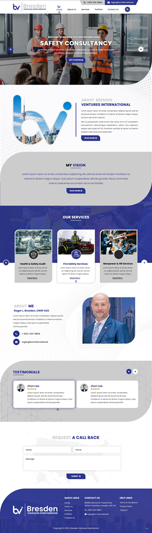 Web Design by pb for this project | Design: #33439689