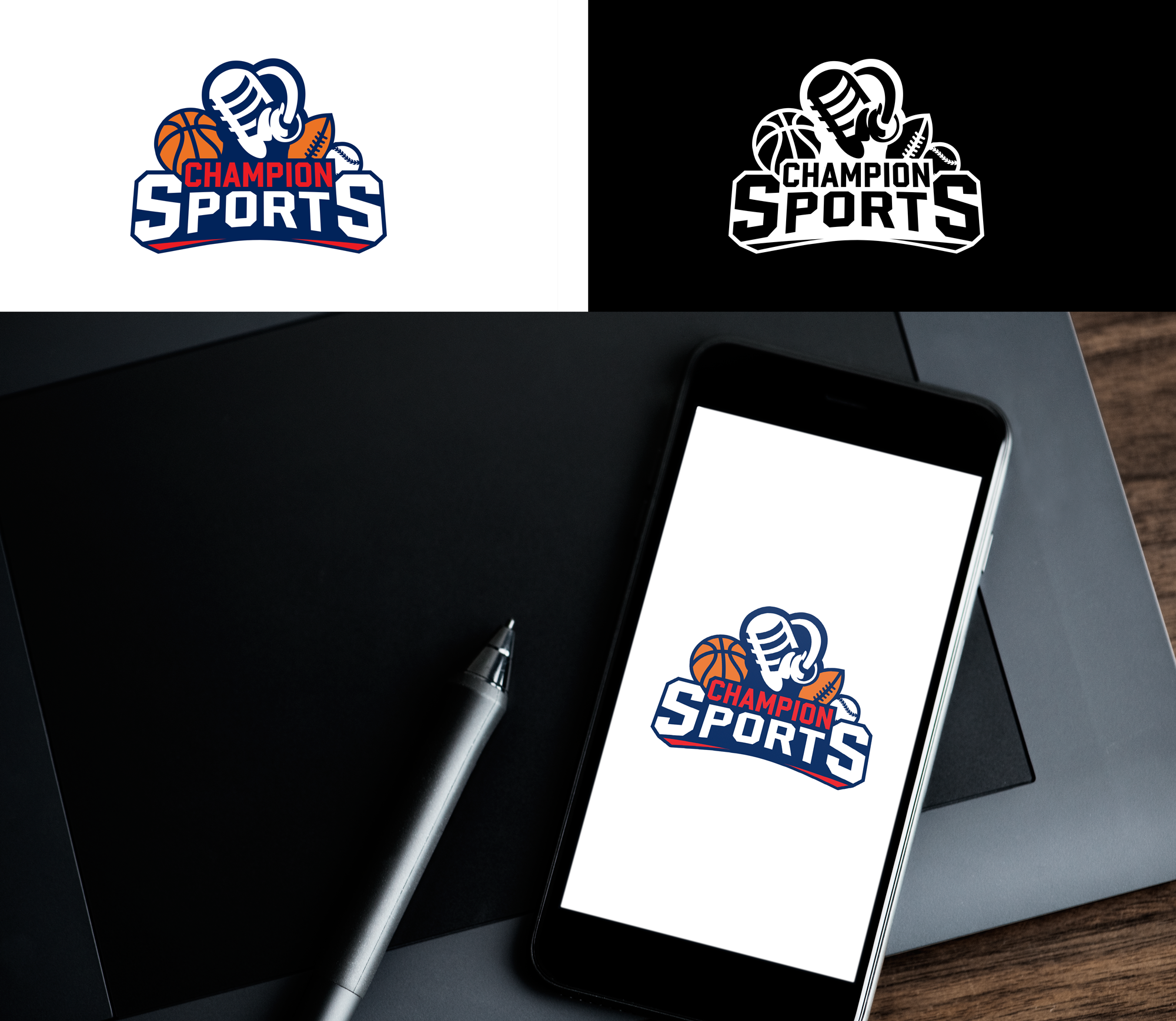 Logo Design by RA-bica for Champion Sports | Design #33456628