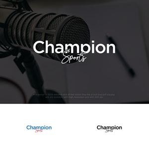 Logo Design by threelokah for Champion Sports | Design: #33465679