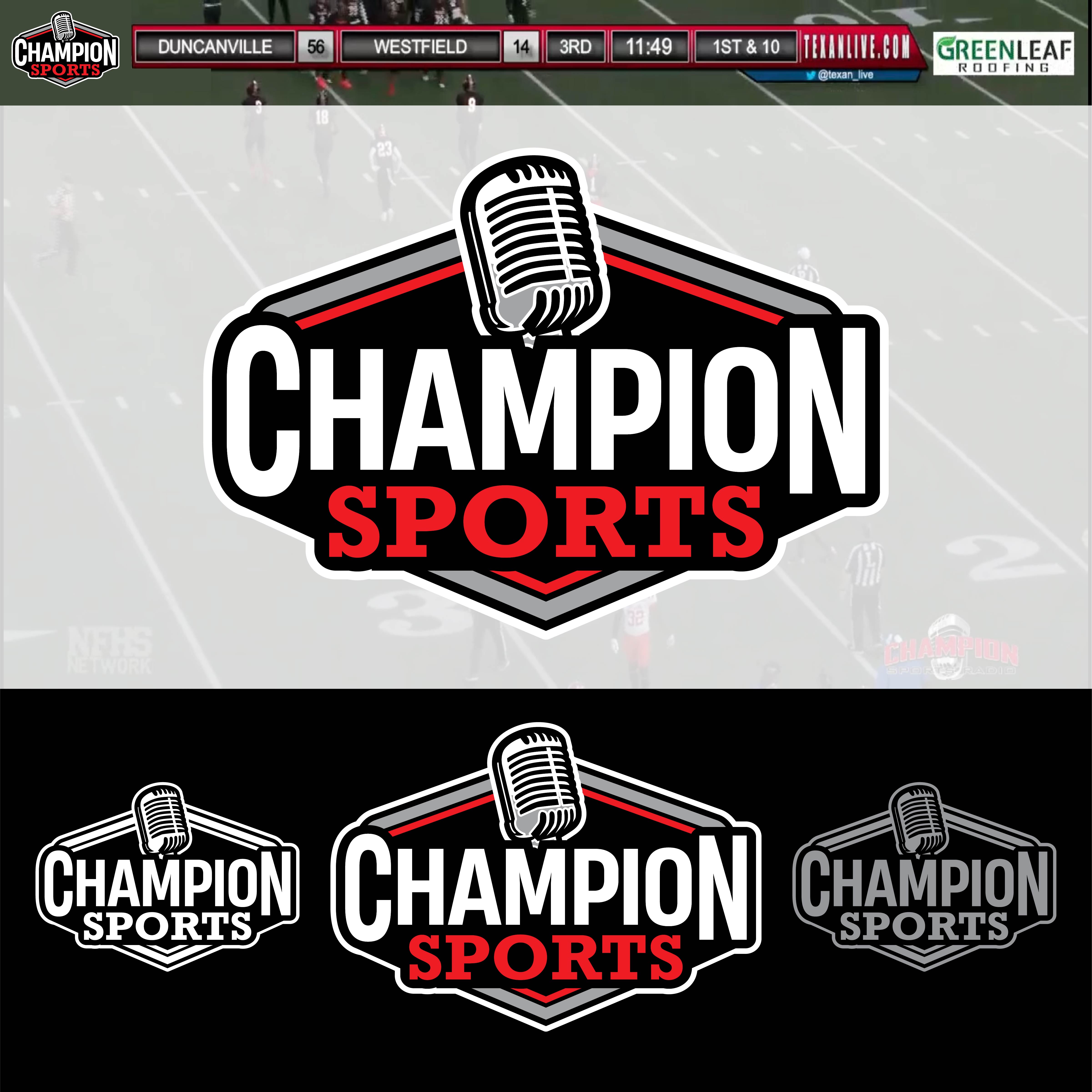 Logo Design by John Mark Arts for Champion Sports | Design #33460473