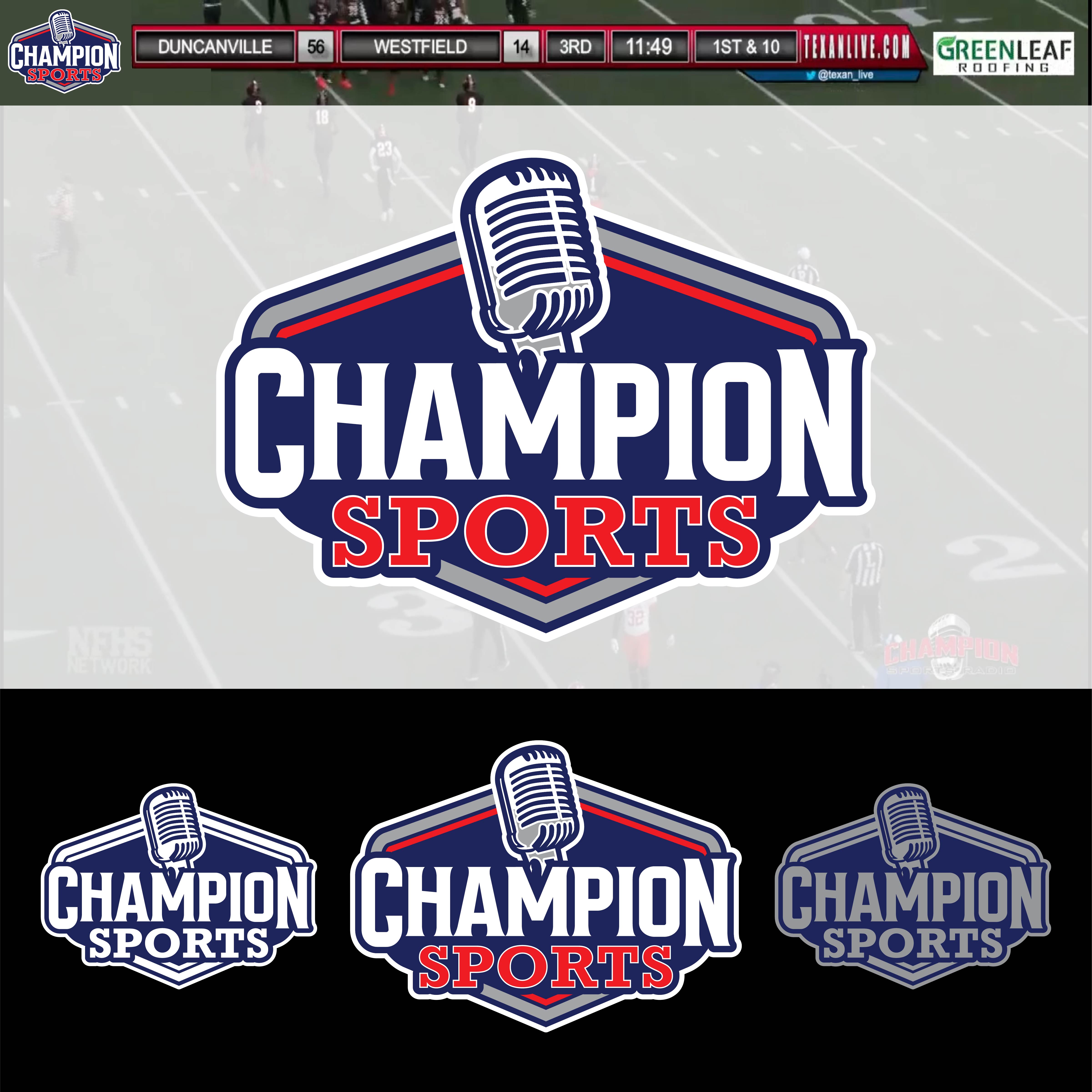 Logo Design by John Mark Arts for Champion Sports | Design #33526813