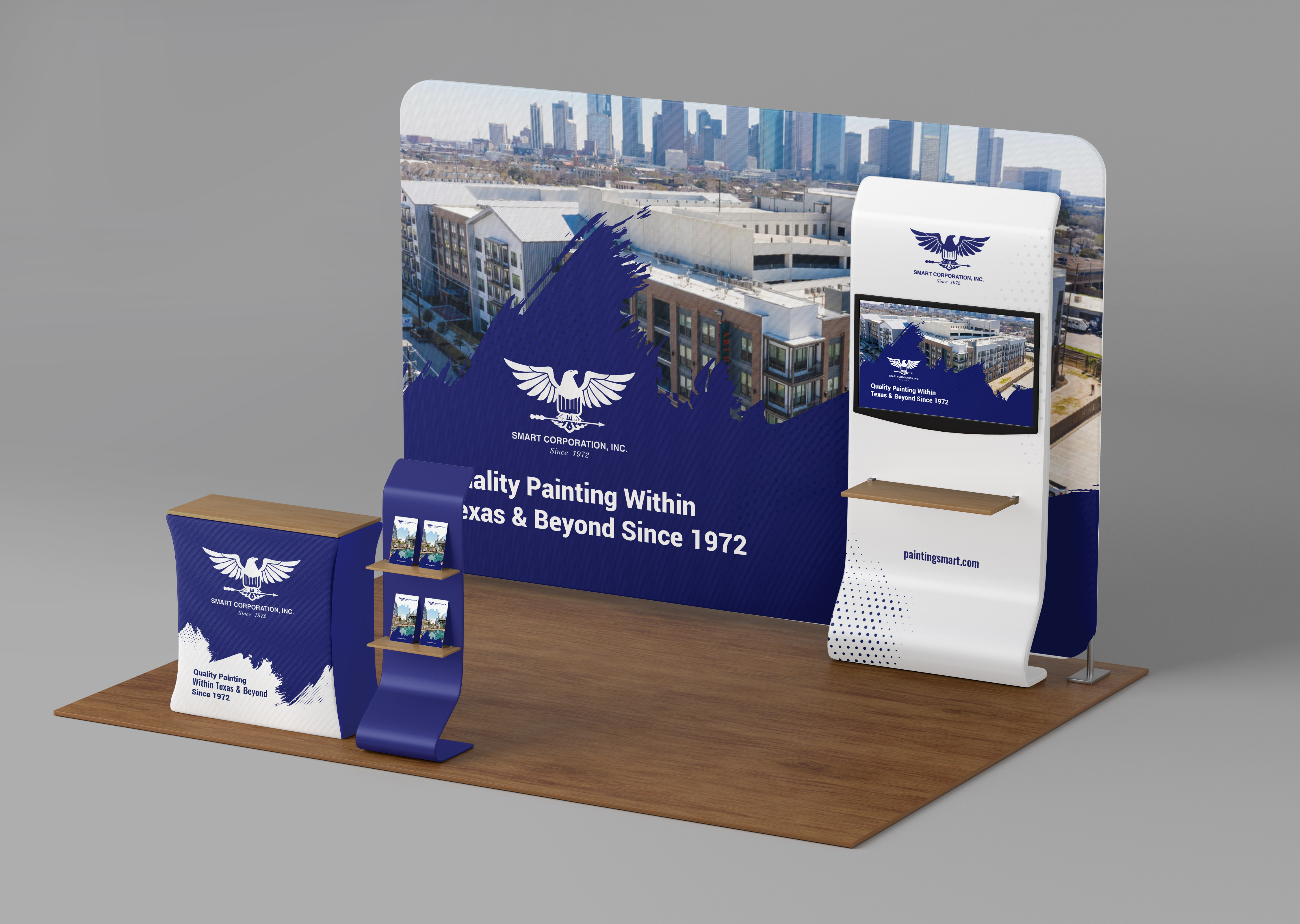Trade Show Booth Design by artbitin for this project | Design #33430252