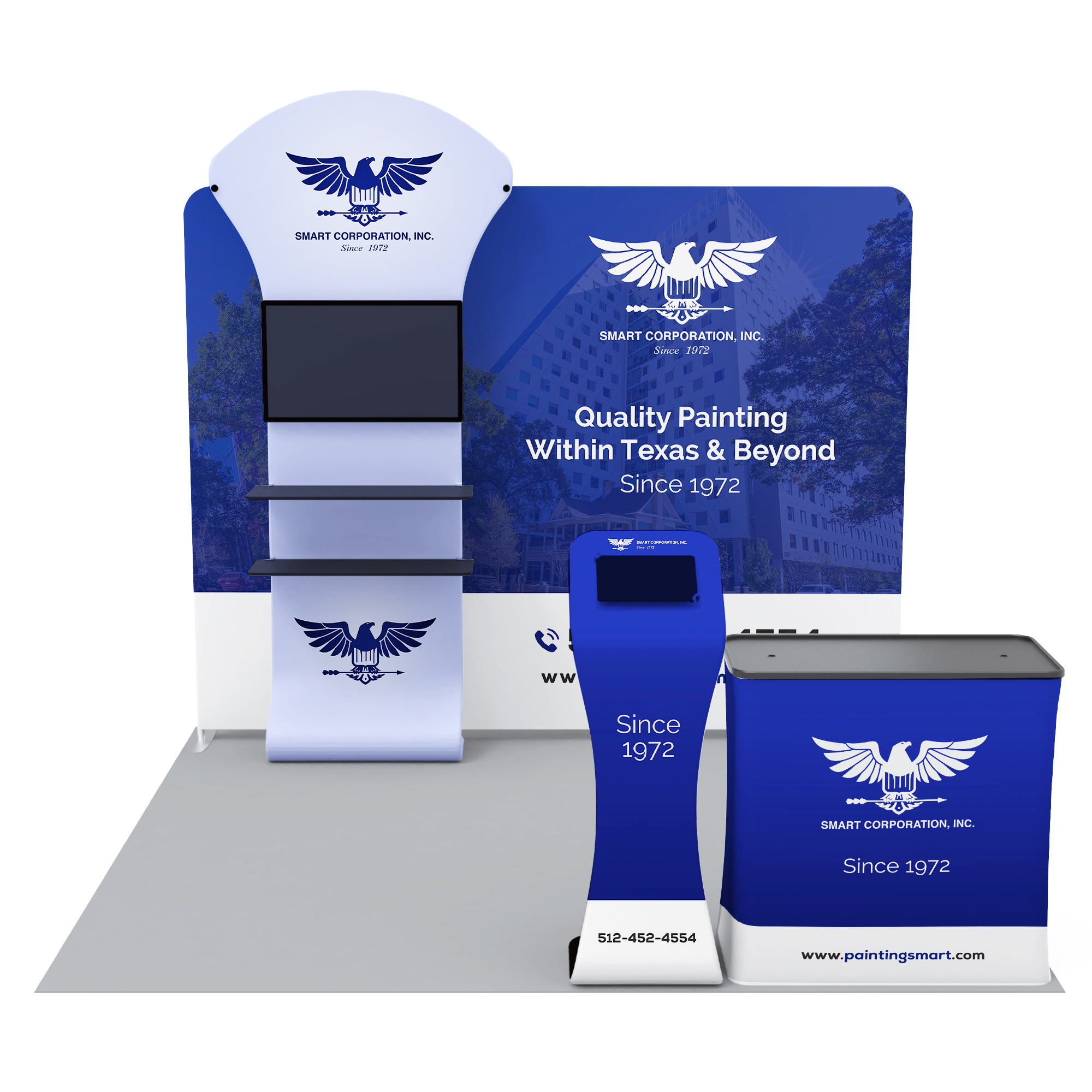 Trade Show Booth Design by Sam.Art for this project | Design #33500166