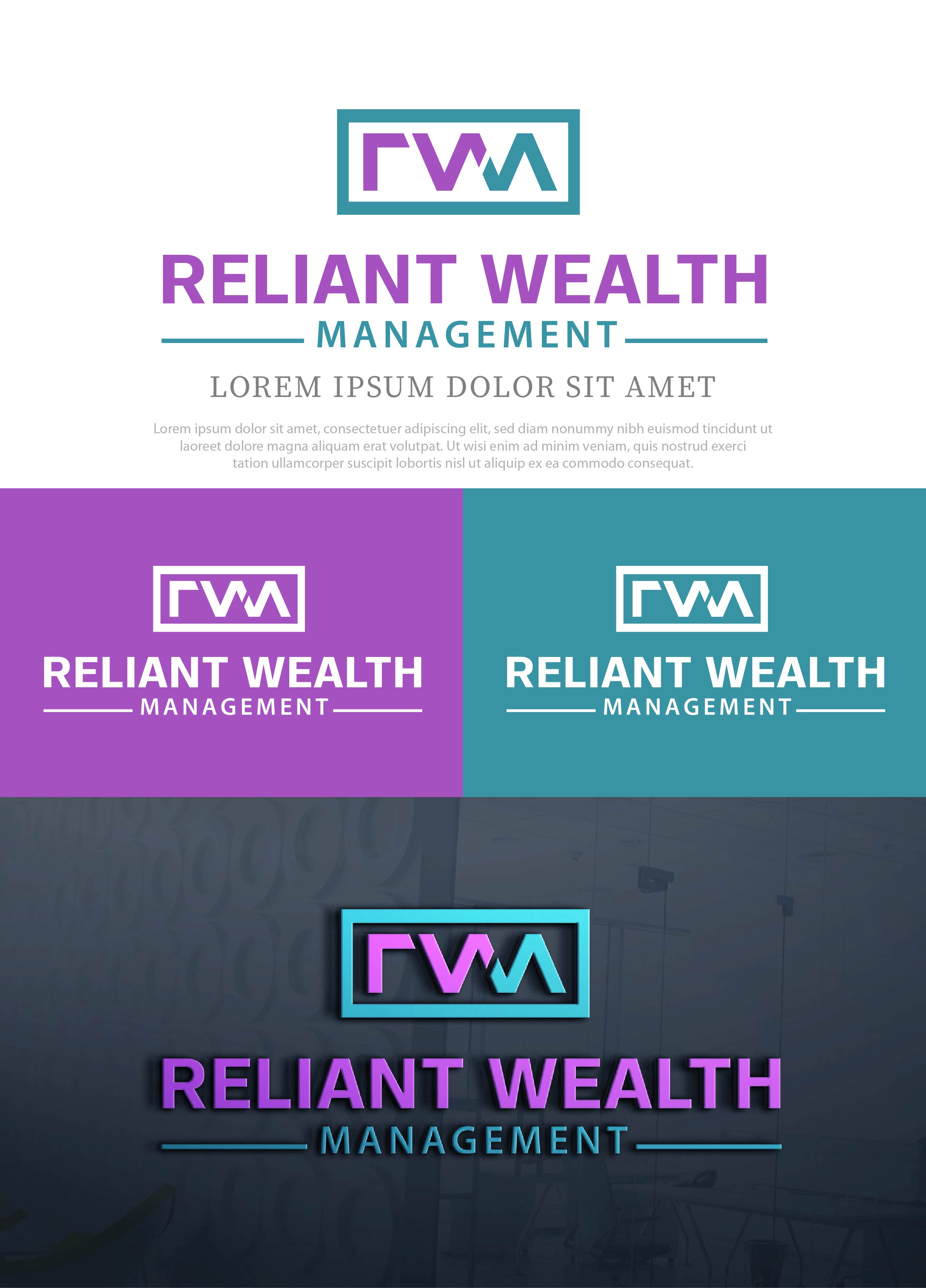 Logo Design by NasarLogo for Reliant Wealth Management | Design #33434830