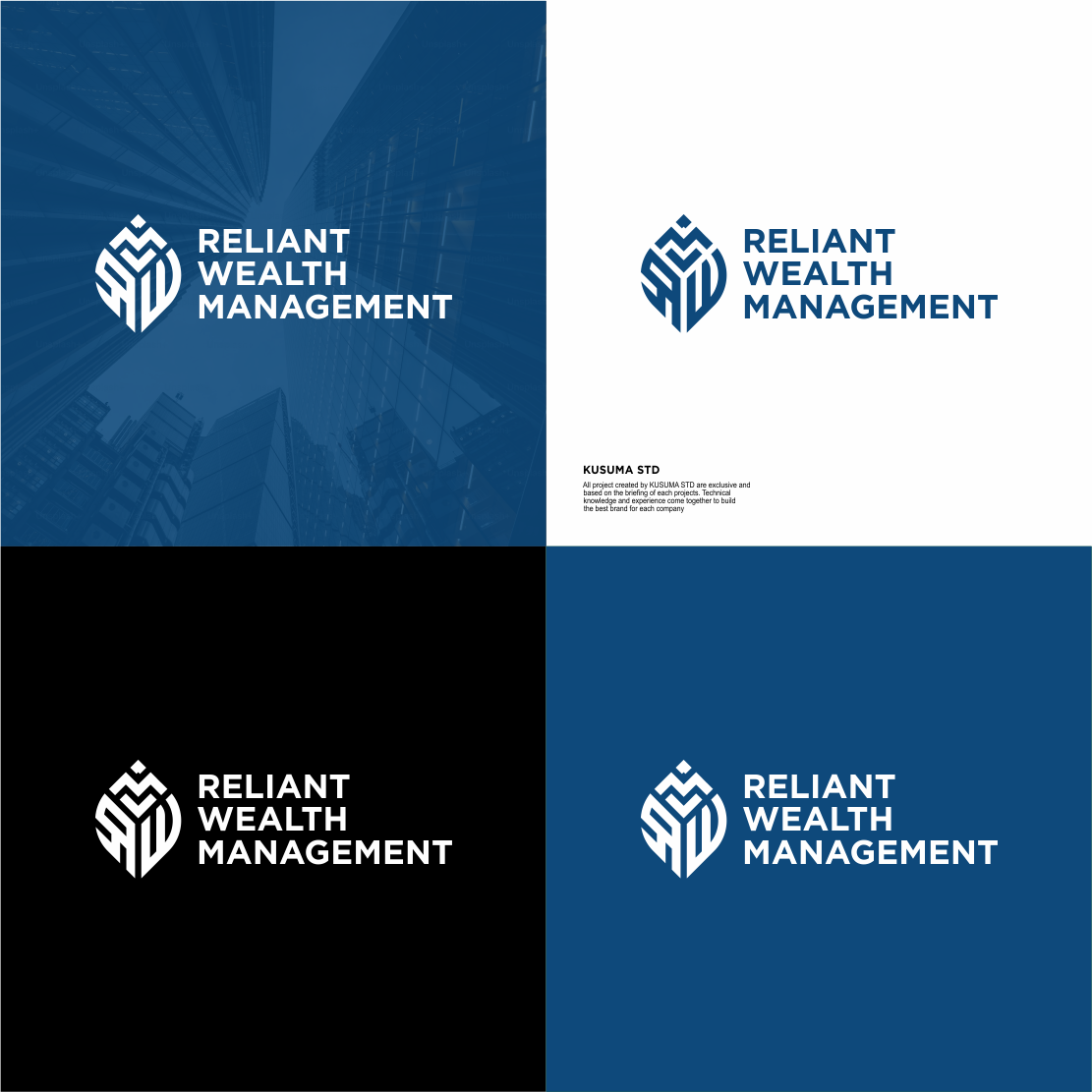 Design de Logo par Kusuma Studio pour Reliant Wealth Management | Design #33461257