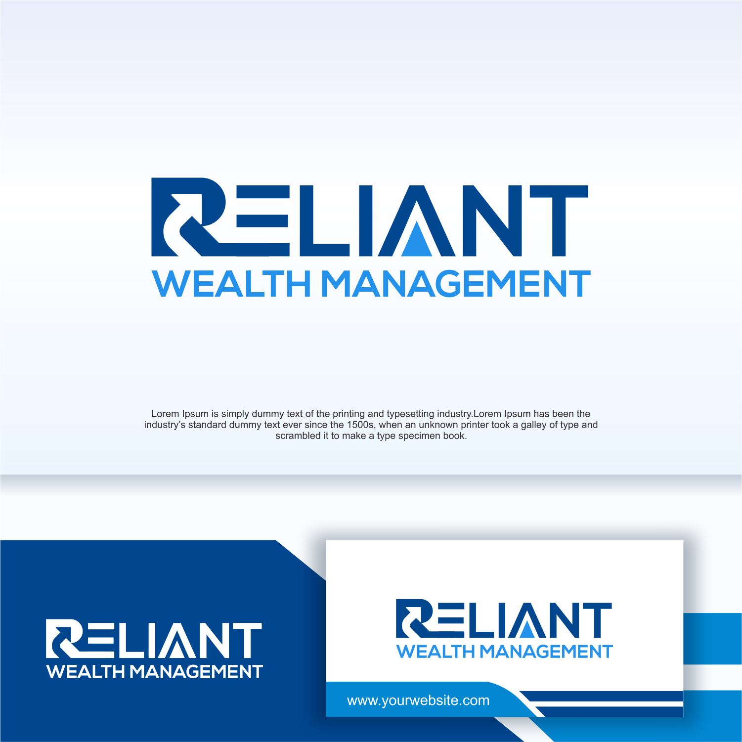 Logo Design by Apache Kretek for Reliant Wealth Management | Design #33440406