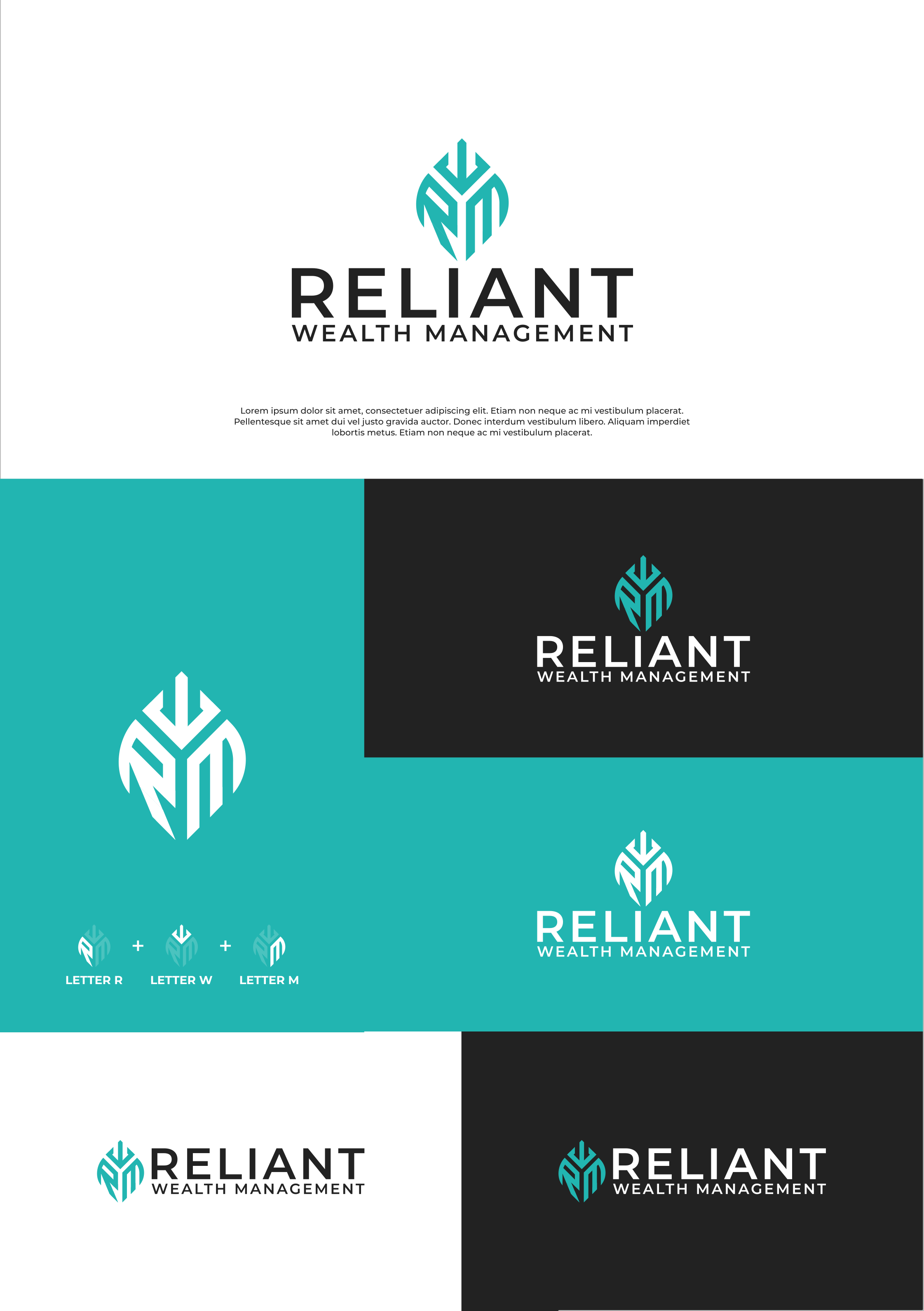 Logo Design by Abu Zaid Design for Reliant Wealth Management | Design #33446598