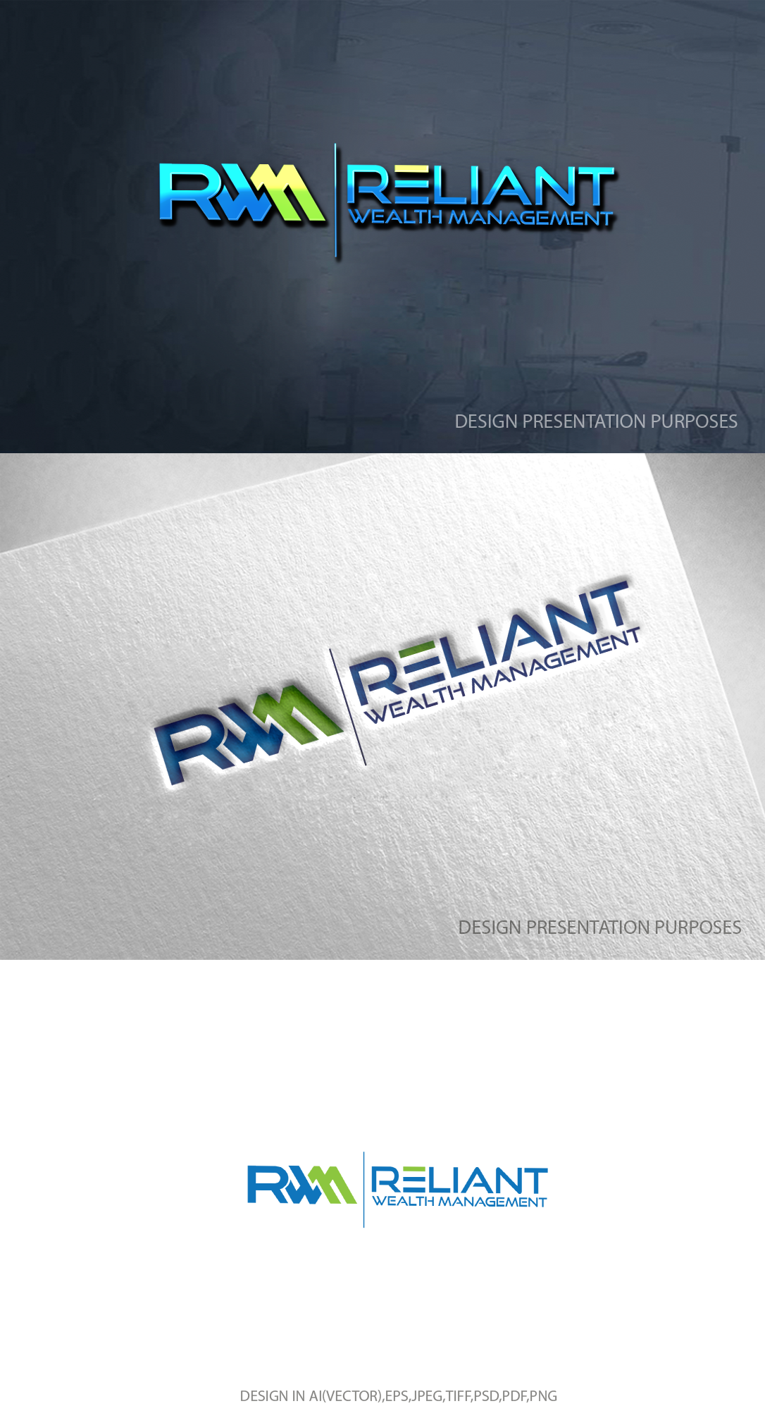 Logo Design by zebronicgraphic for Reliant Wealth Management | Design #33431041