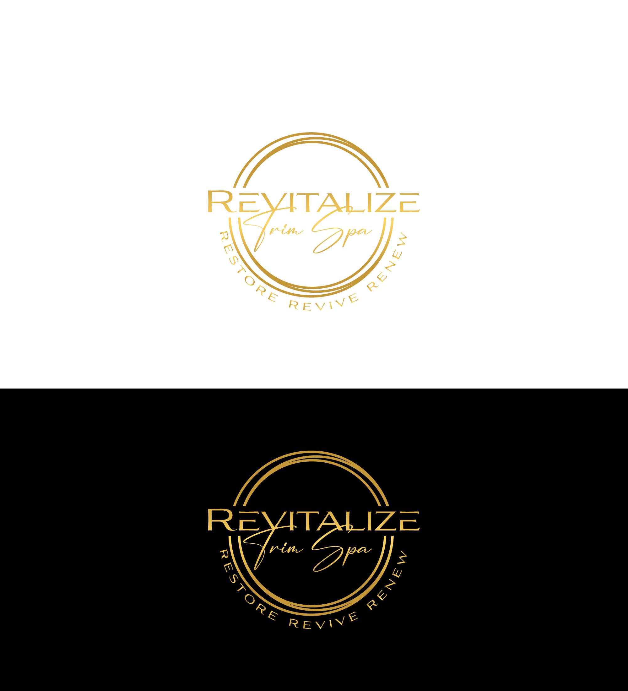 Diseño de Logo por RS_Design para Revitalize Trim Spa | Diseño #33441498