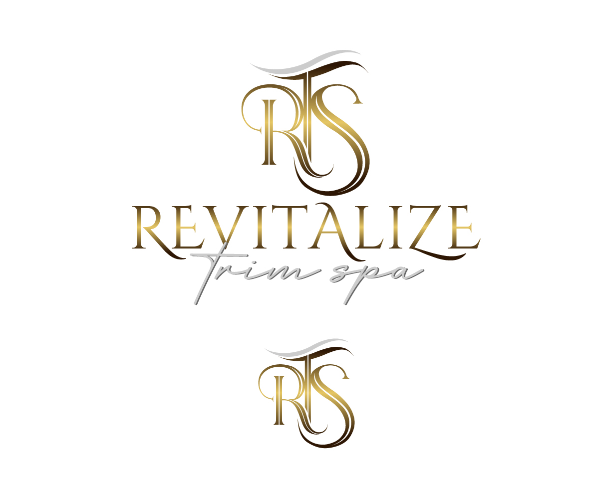 Logo Design by Paint-Tools for Revitalize Trim Spa | Design #33432813