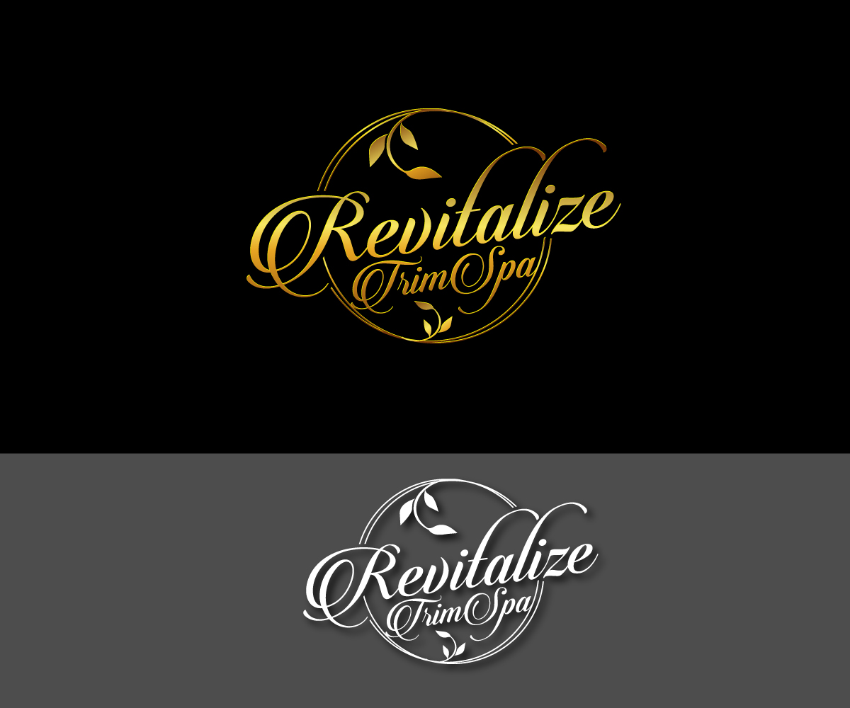 Logo Design by Paint-Tools for Revitalize Trim Spa | Design #33432814