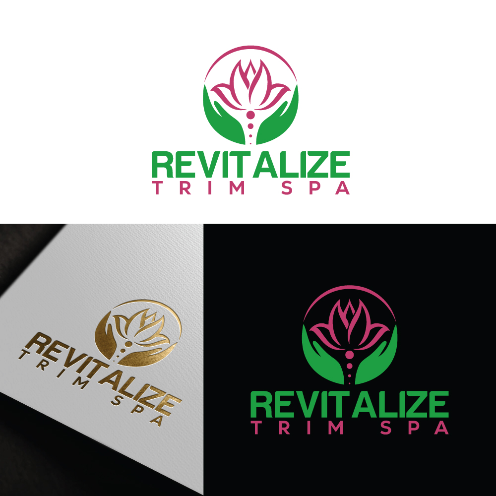 Logo-Design von Md Nurullah 1 für Revitalize Trim Spa | Design #33431730