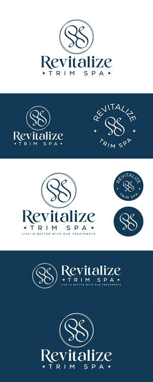 Logo-Design von debdesign für Revitalize Trim Spa | Design: #33430893