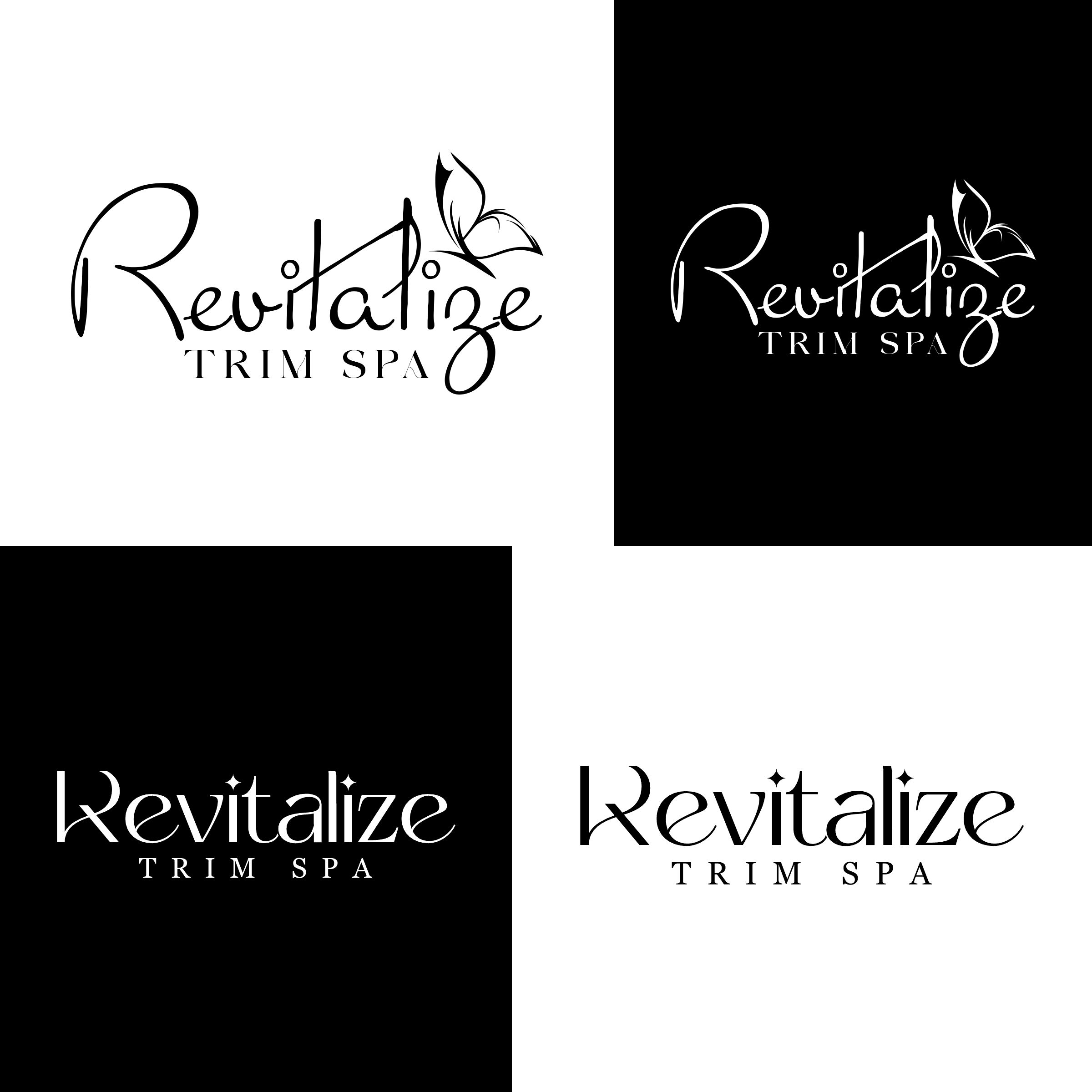 Logo Design by creative.bugs for Revitalize Trim Spa | Design #33432481