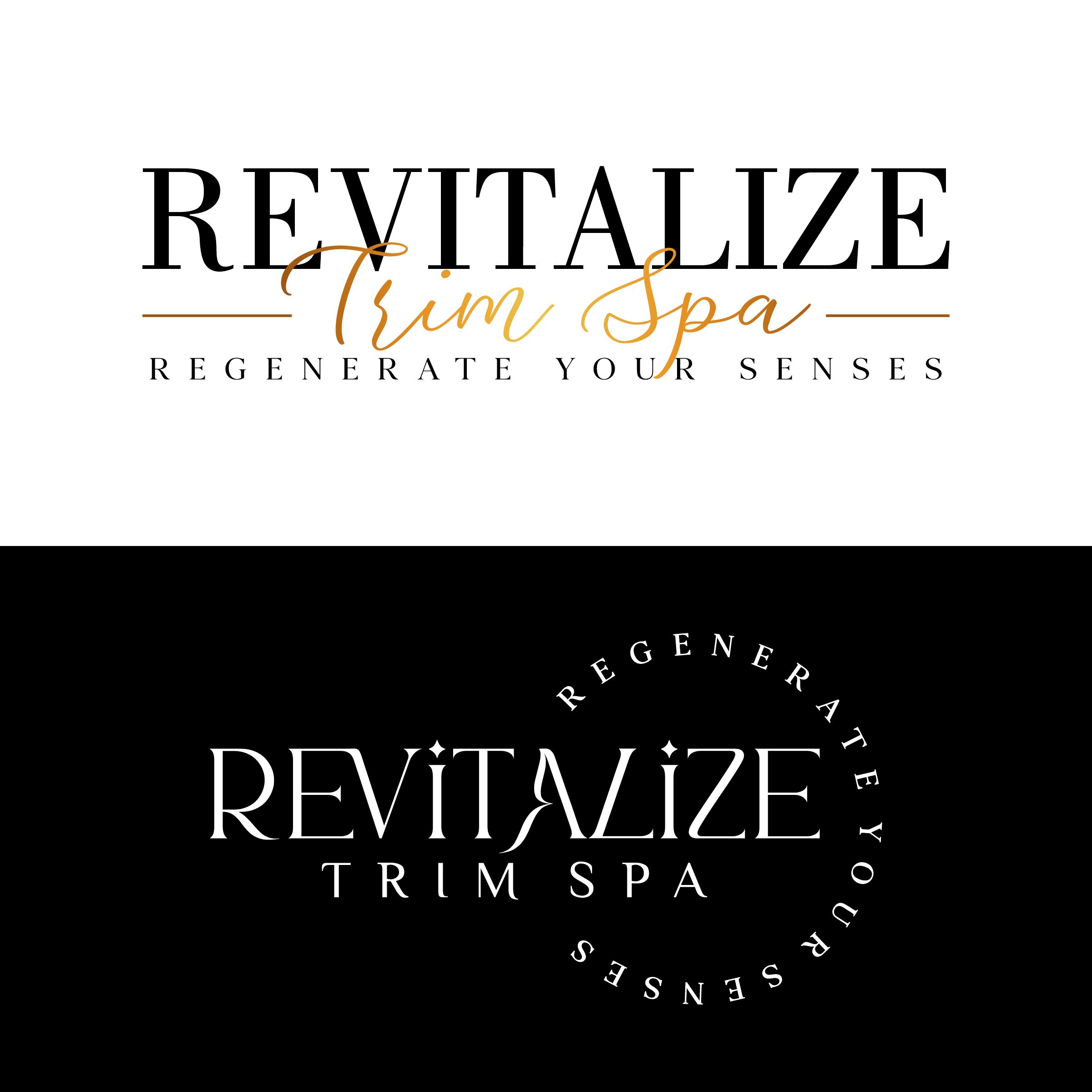 Logo Design by creative.bugs for Revitalize Trim Spa | Design #33432482