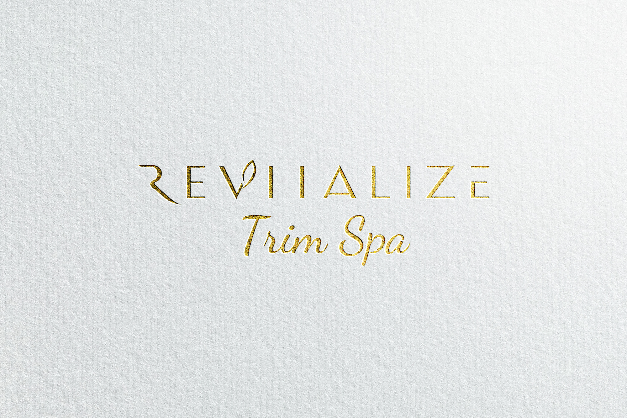 Design de Logo par zeykan pour Revitalize Trim Spa | Design #33458511