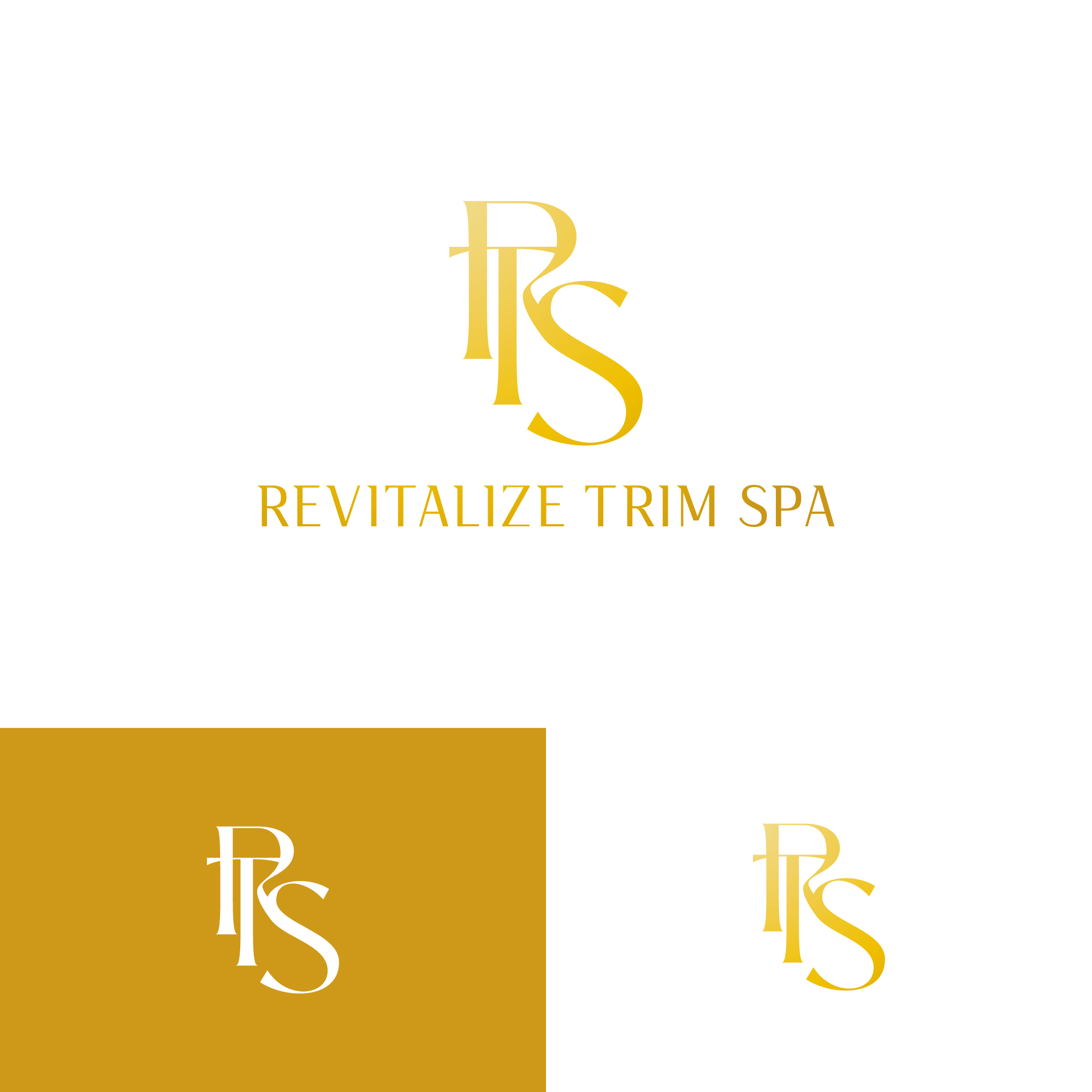 Logo Design by Rosiana Design for Revitalize Trim Spa | Design #33459754