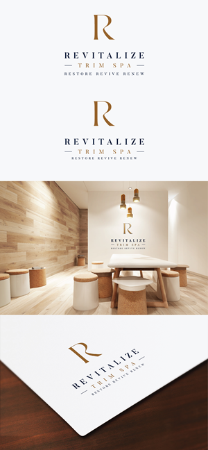 Diseño de Logo por IMilenovic para Revitalize Trim Spa | Diseño: #33441080