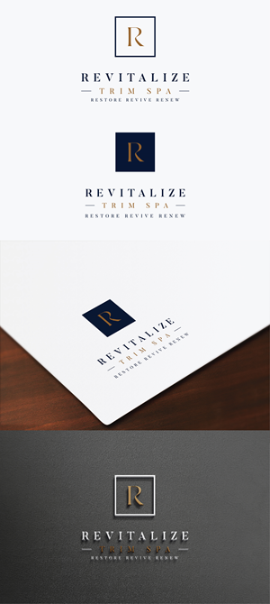 Diseño de Logo por IMilenovic para Revitalize Trim Spa | Diseño: #33461167