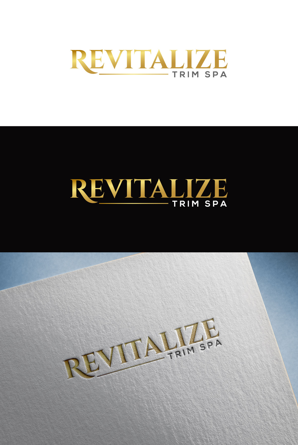 Design de Logo par flora.c design pour Revitalize Trim Spa | Design #33438744