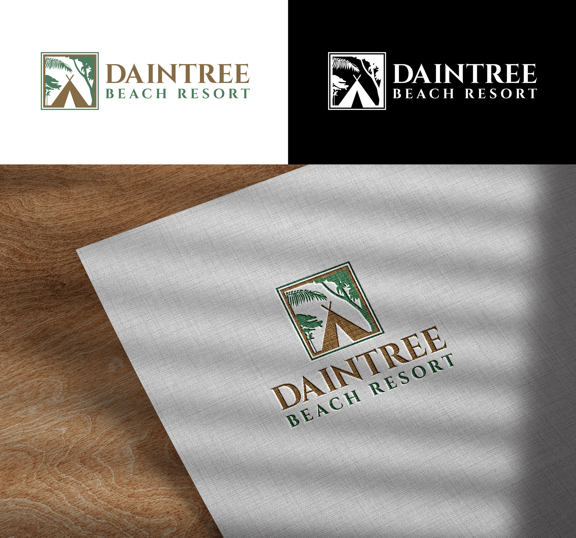 Logo Design by RA-bica for Saltwater Hotels and Resorts | Design #33455256