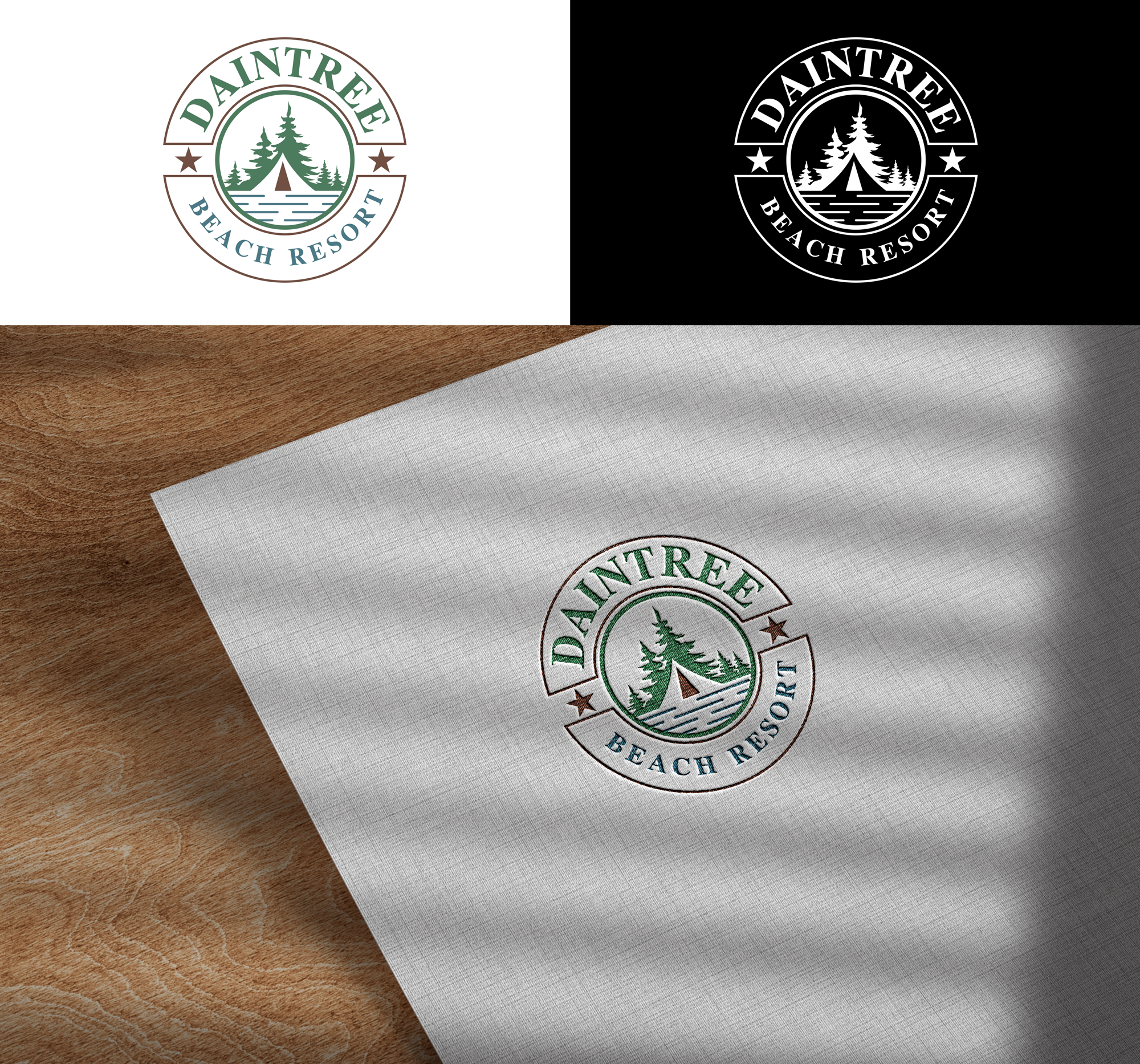 Logo Design by RA-bica for Saltwater Hotels and Resorts | Design #33455257