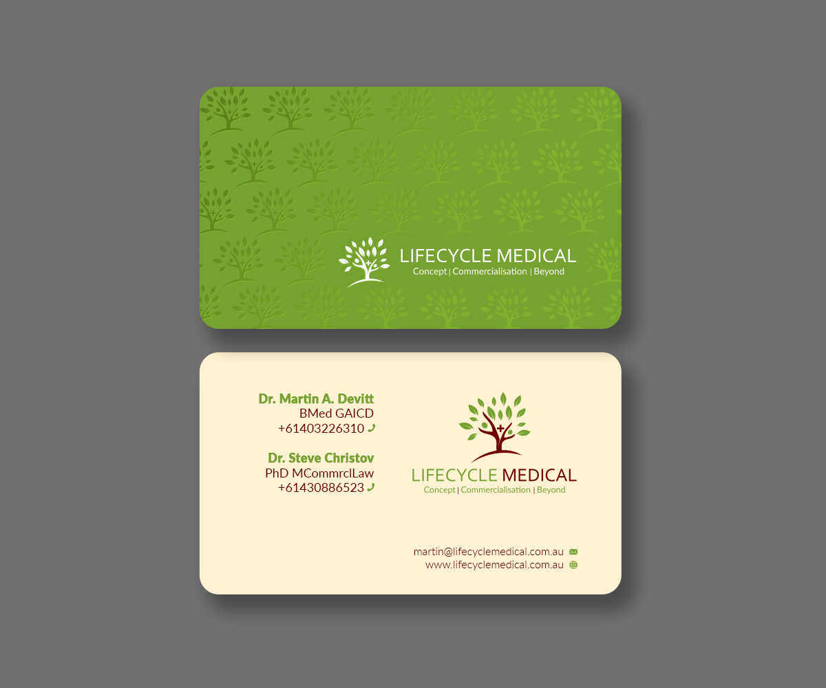 Business Card Design by Andrés Sebastián for this project | Design #33434659