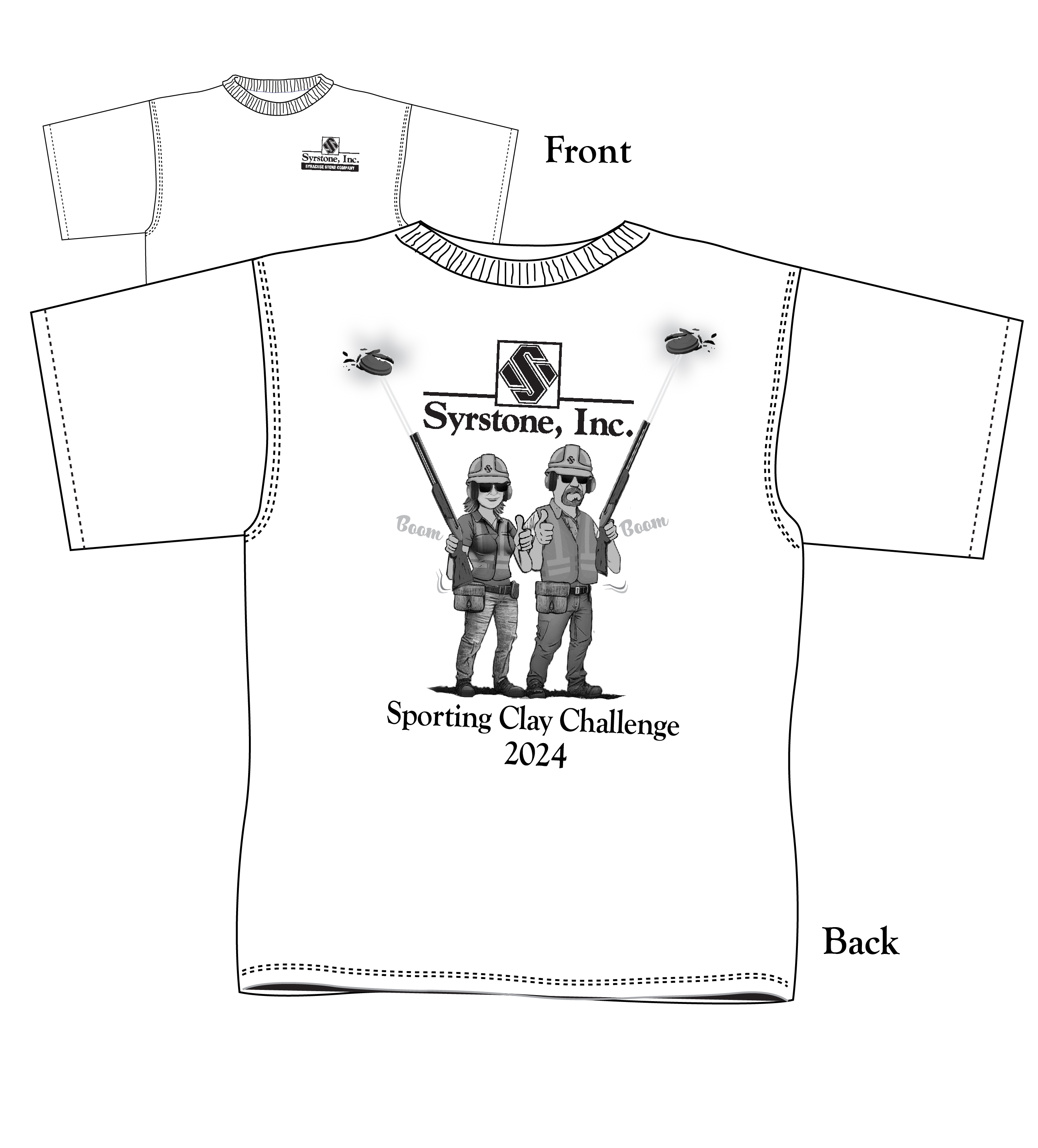 T-shirt Design by NutJob Industry for Syrstone, Inc. | Design #33435189