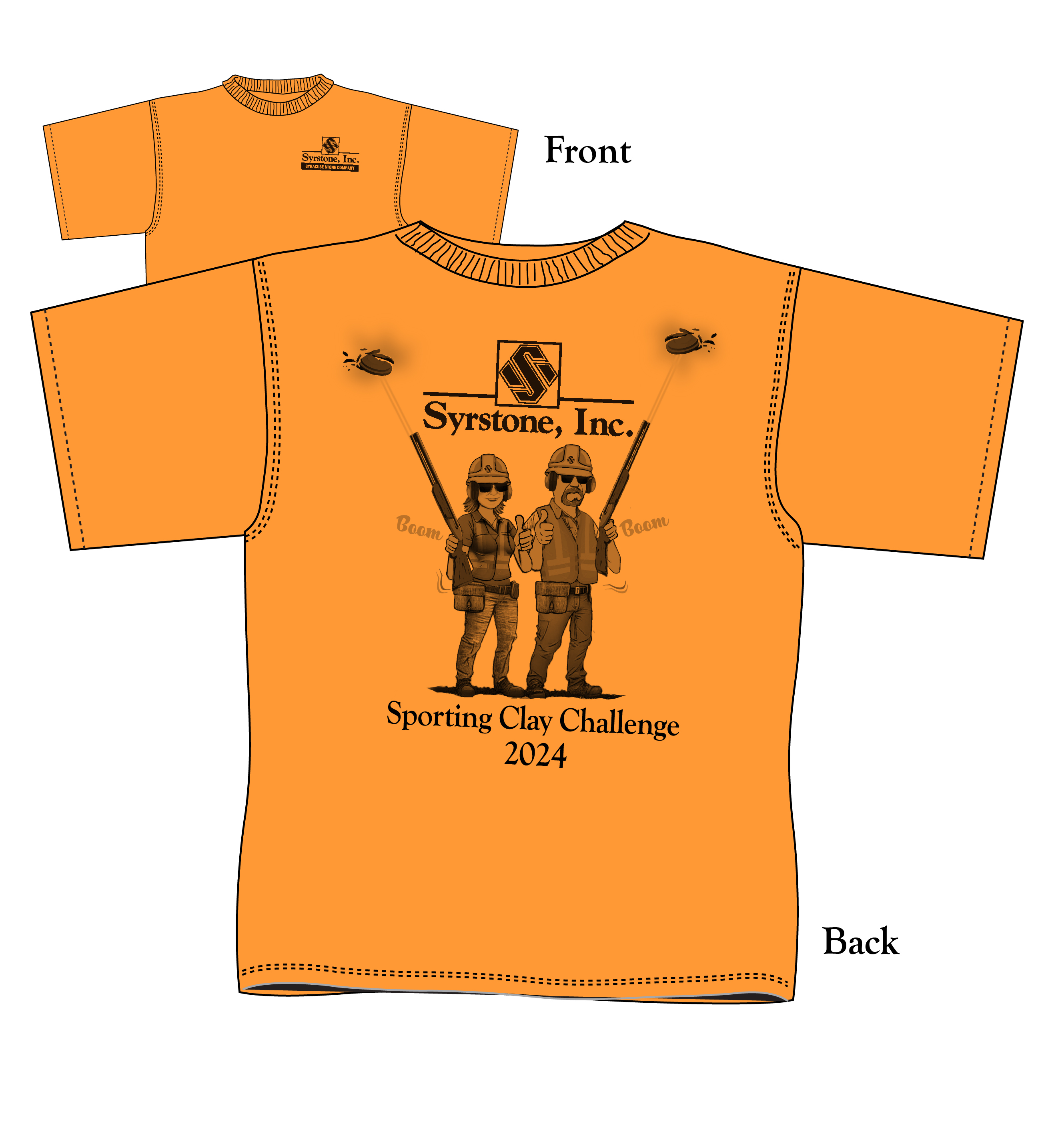 T-shirt Design by NutJob Industry for Syrstone, Inc. | Design #33435467