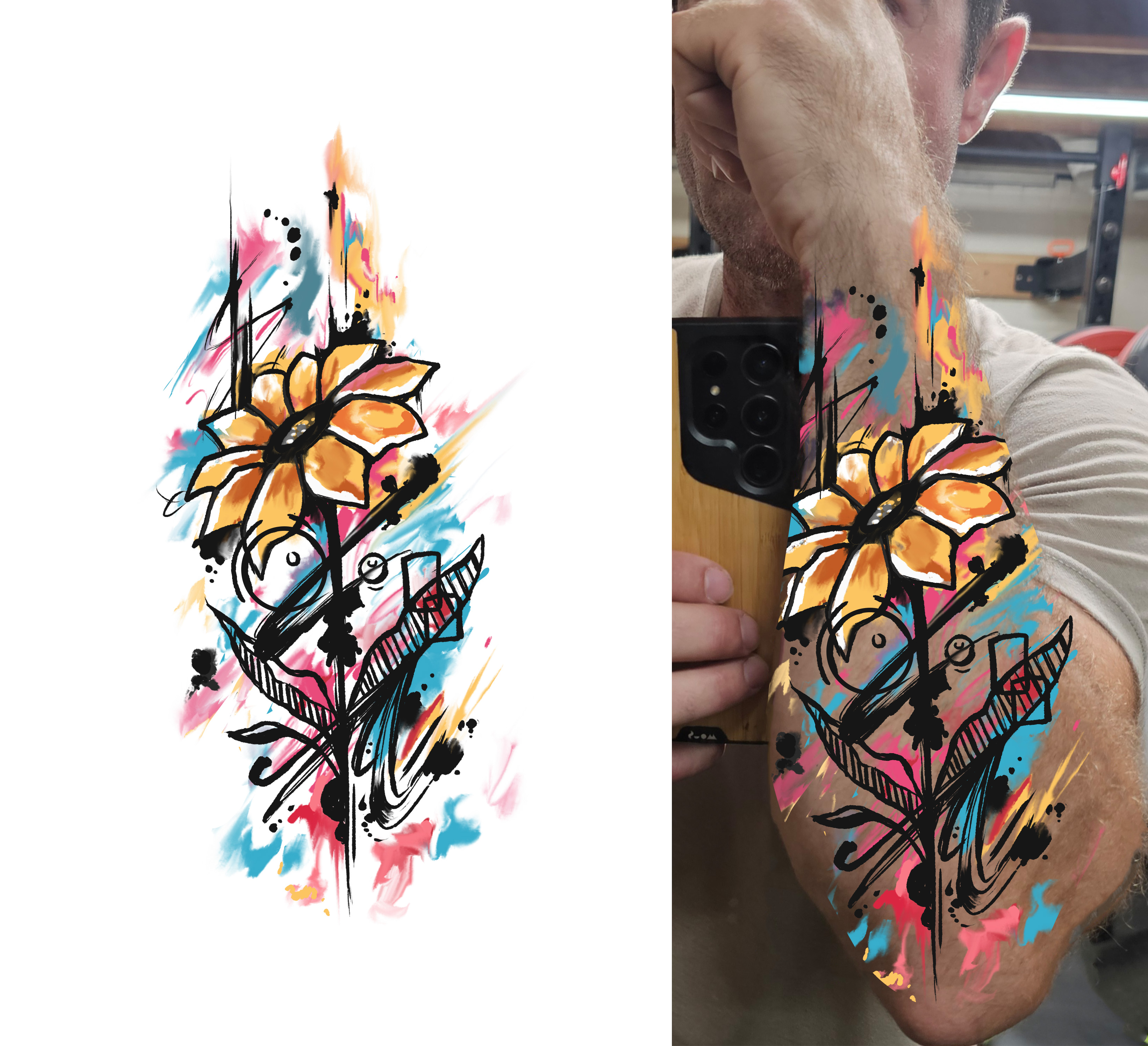 Tattoo Design by ELAMANTS for this project | Design #33439508