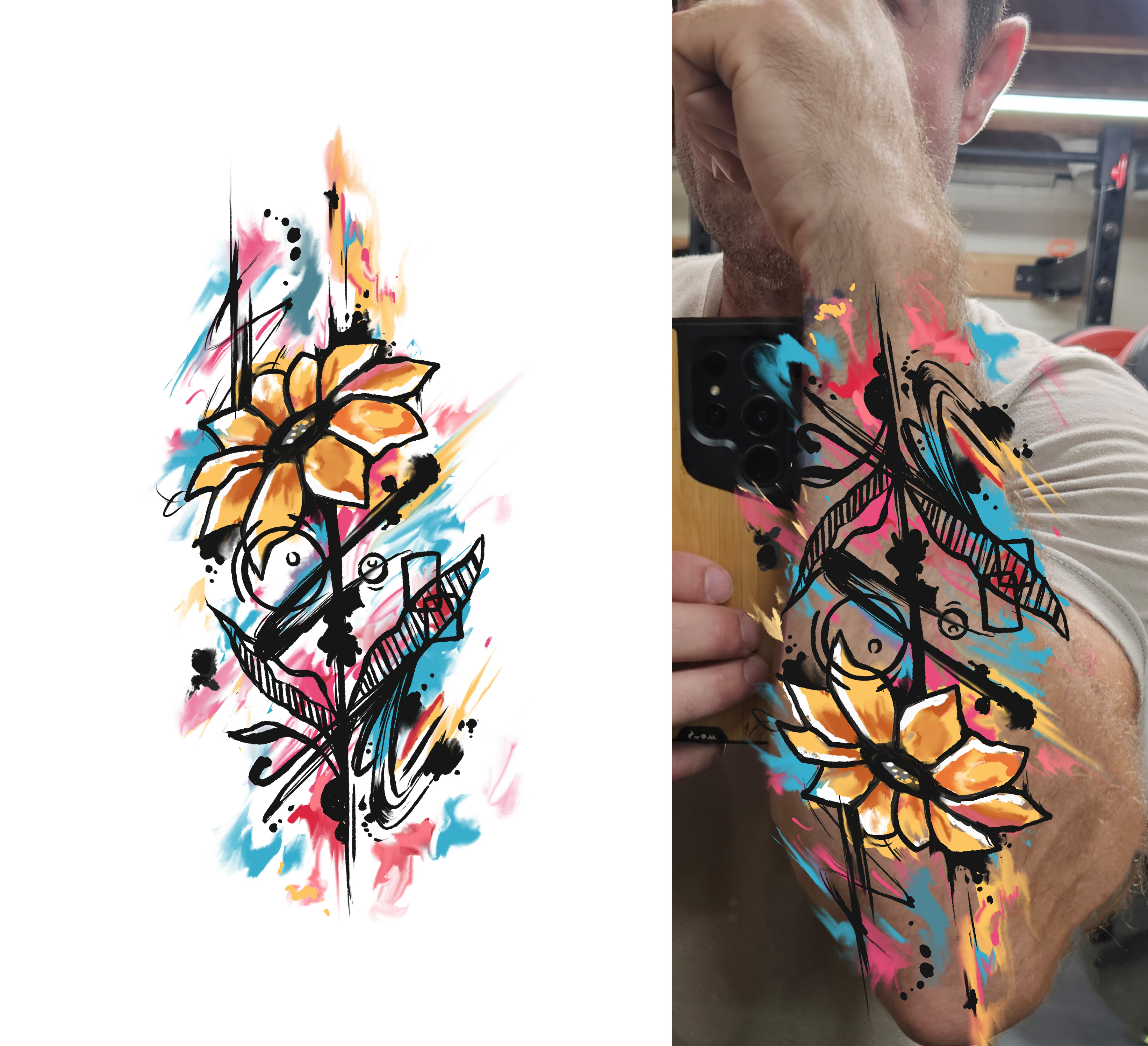 Diseño de Tatuaje por ELAMANTS para este proyecto | Diseño #33439510